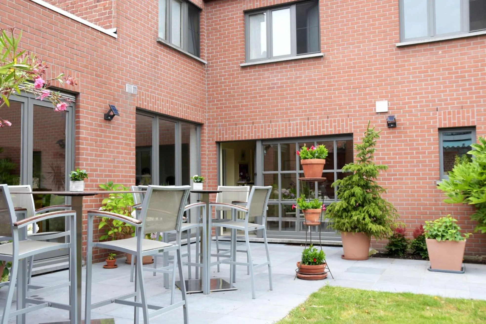 Patio in B&B Coup de Coeur