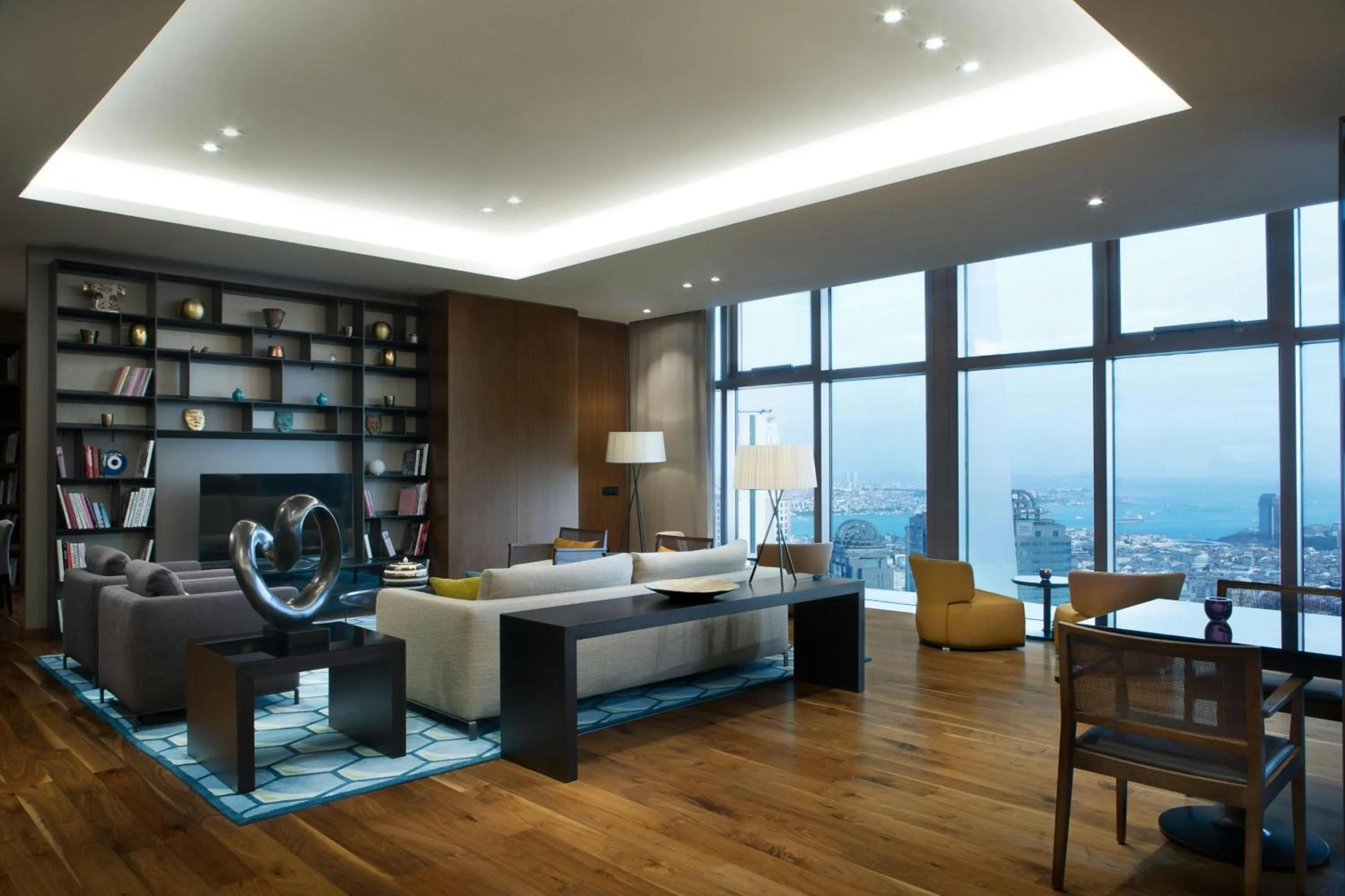 Lounge or bar in Istanbul Marriott Hotel Sisli