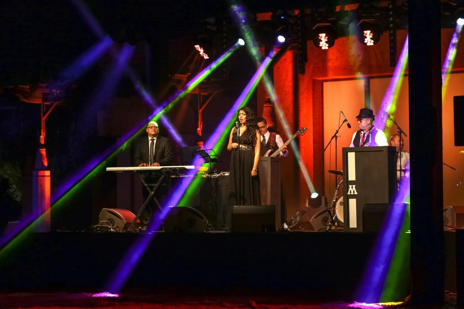 Evening entertainment in Fairmont Royal Palm Marrakech