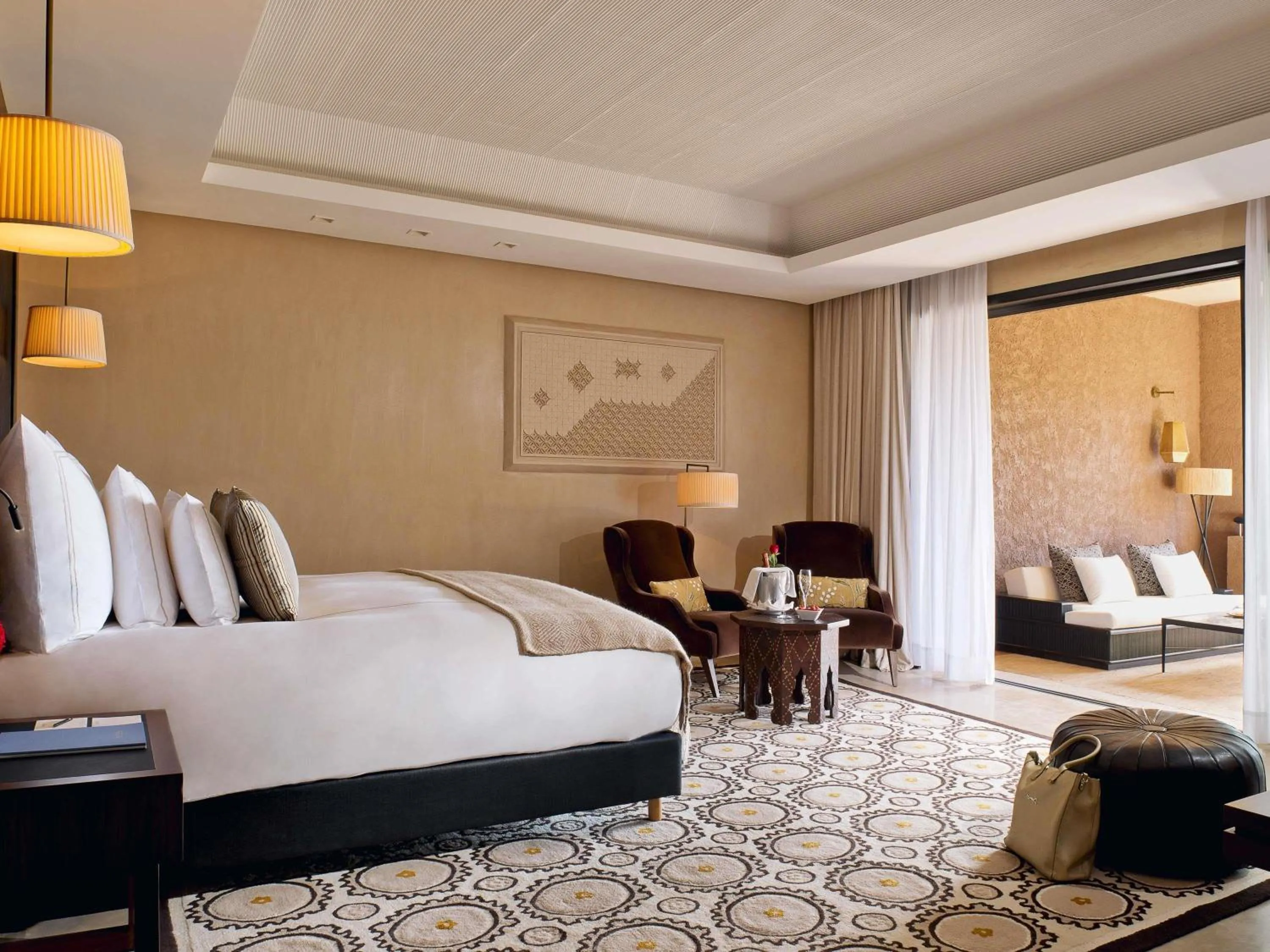 Photo of the whole room, Bed in Fairmont Royal Palm Marrakech