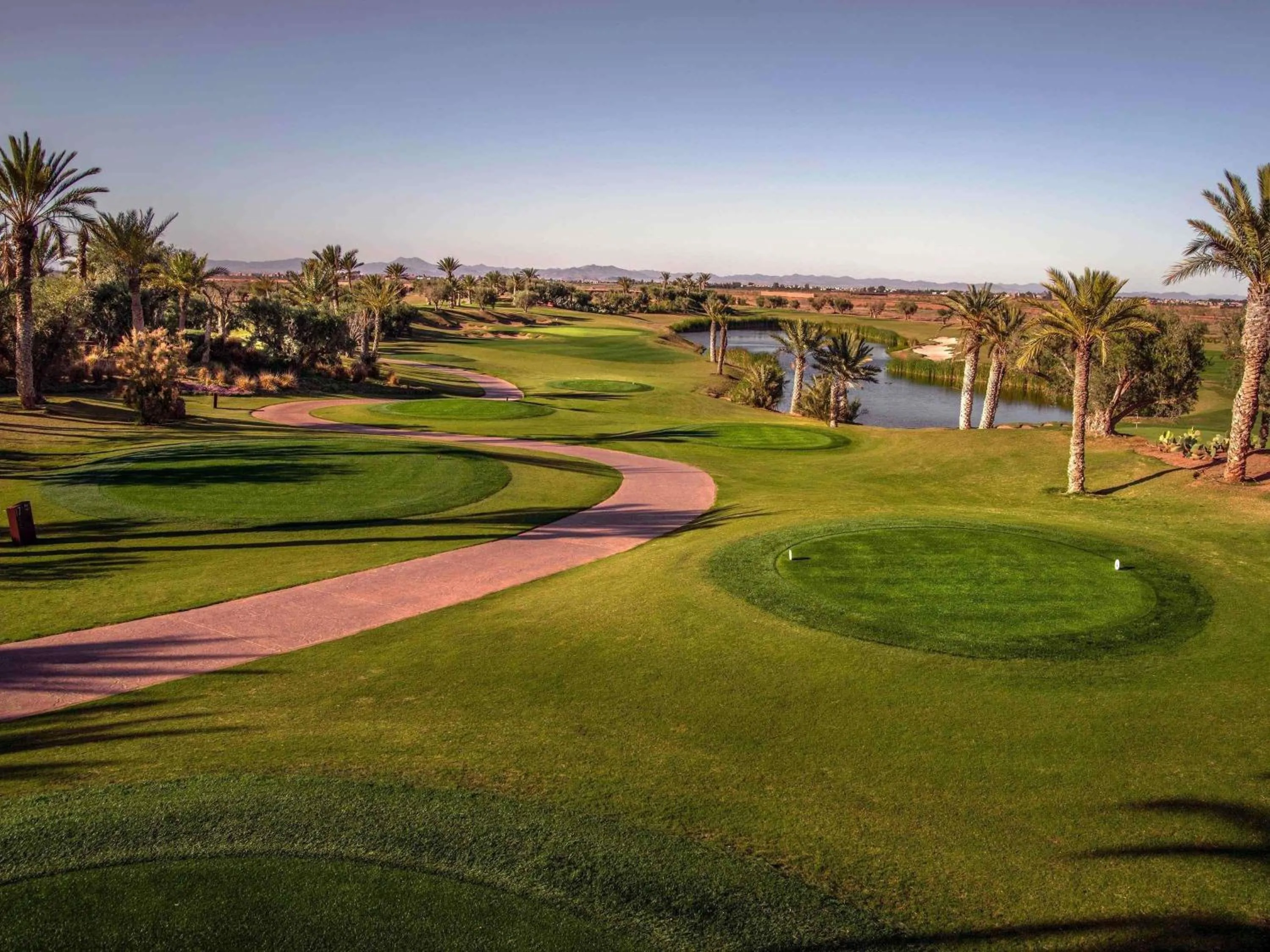 Golfcourse in Fairmont Royal Palm Marrakech