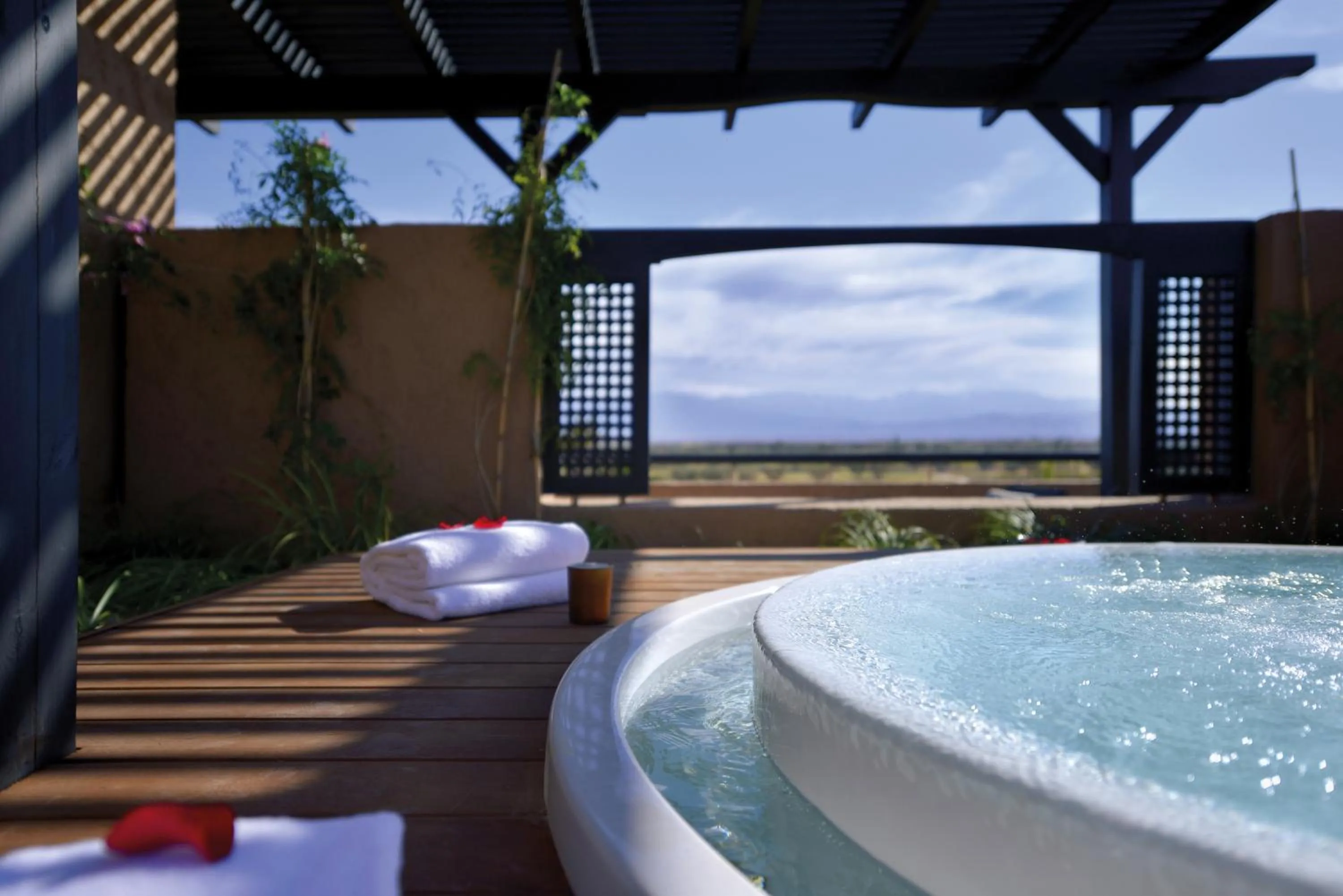 Solarium in Fairmont Royal Palm Marrakech