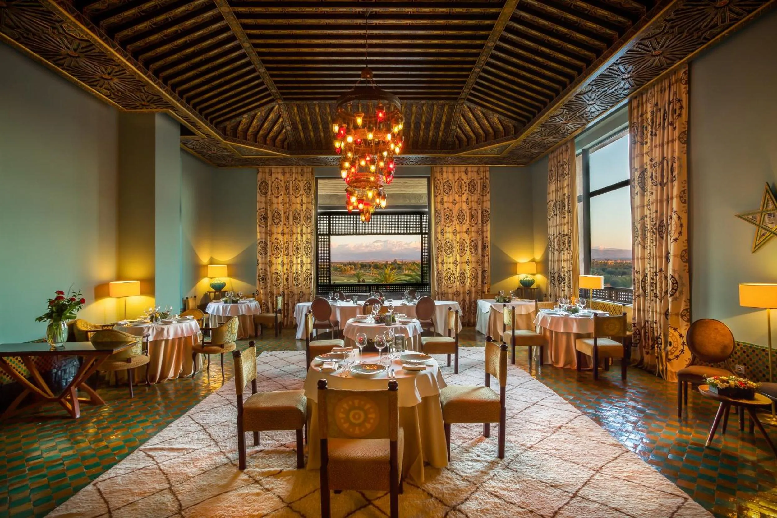Restaurant/places to eat in Fairmont Royal Palm Marrakech