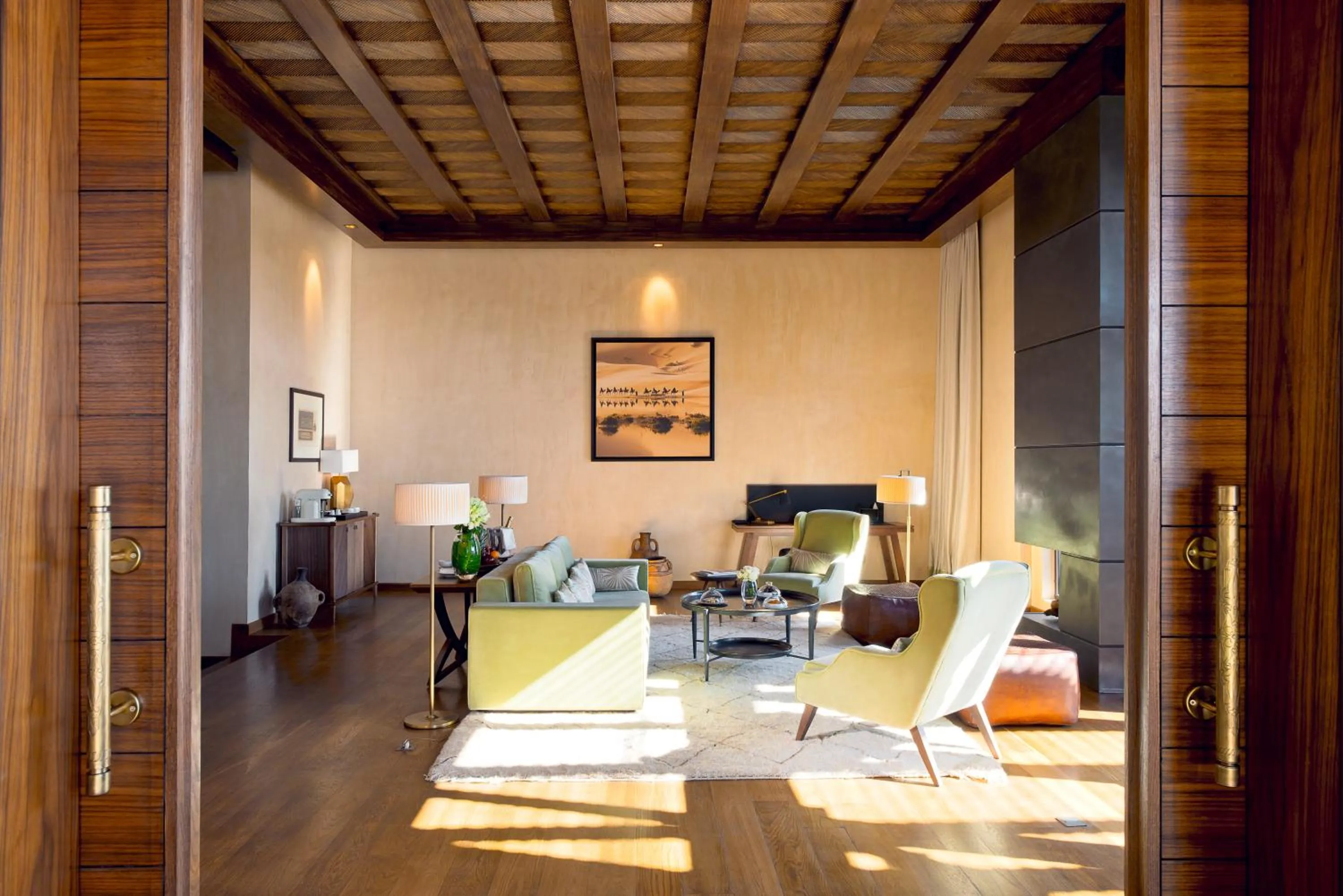 Living room in Fairmont Royal Palm Marrakech