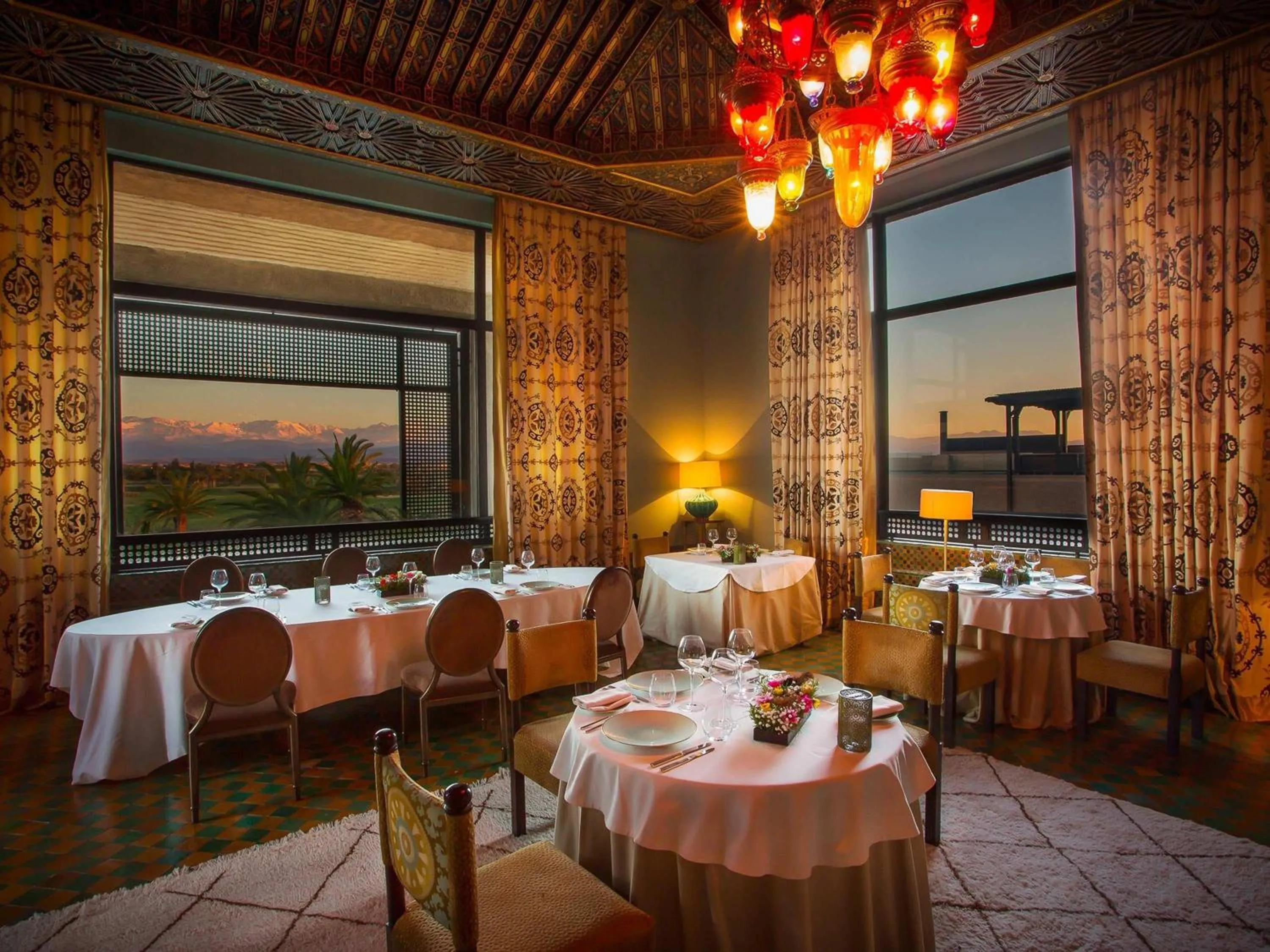 Restaurant/places to eat in Fairmont Royal Palm Marrakech
