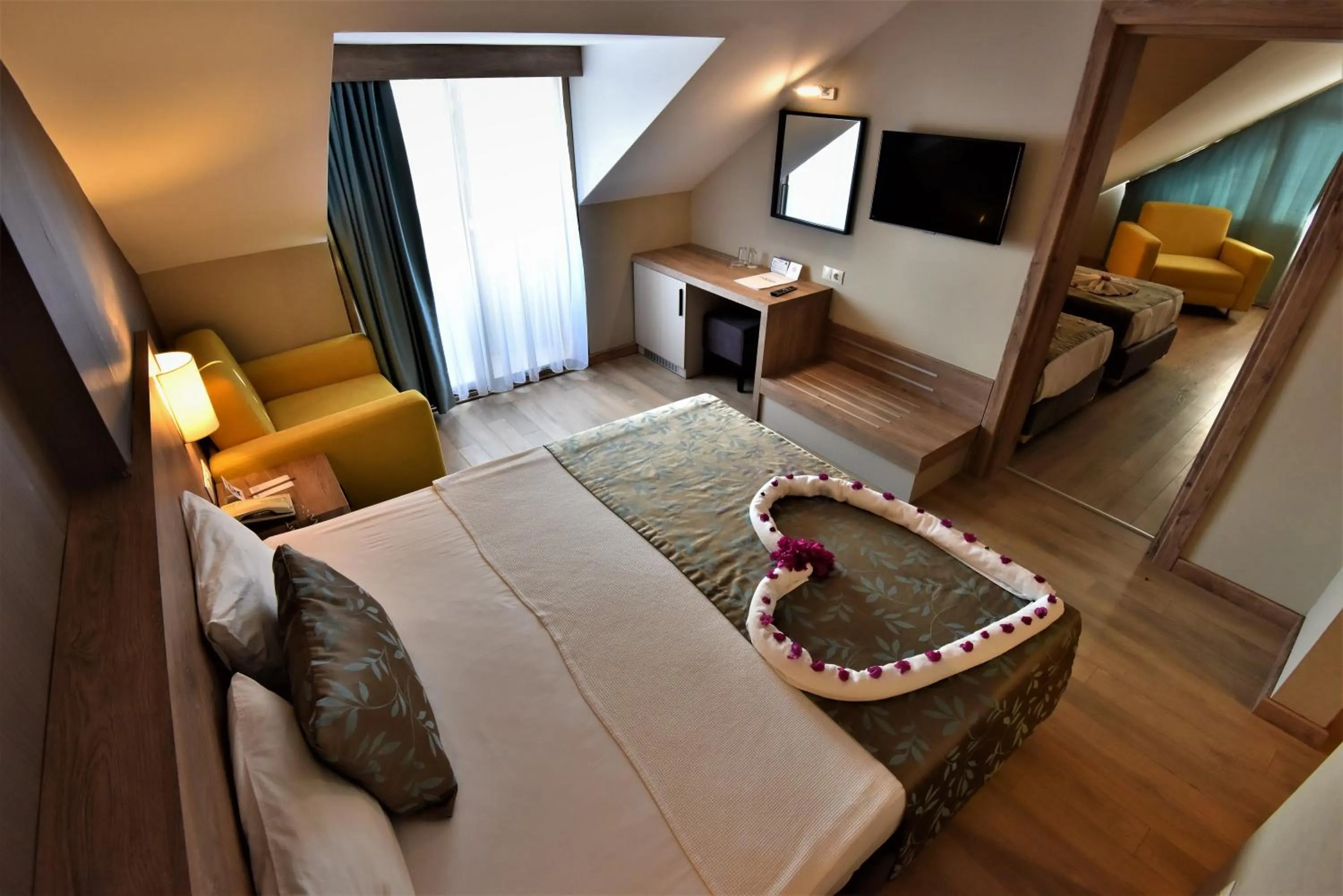 Bed in Lucida Beach Hotel - Ultra All Inclusive