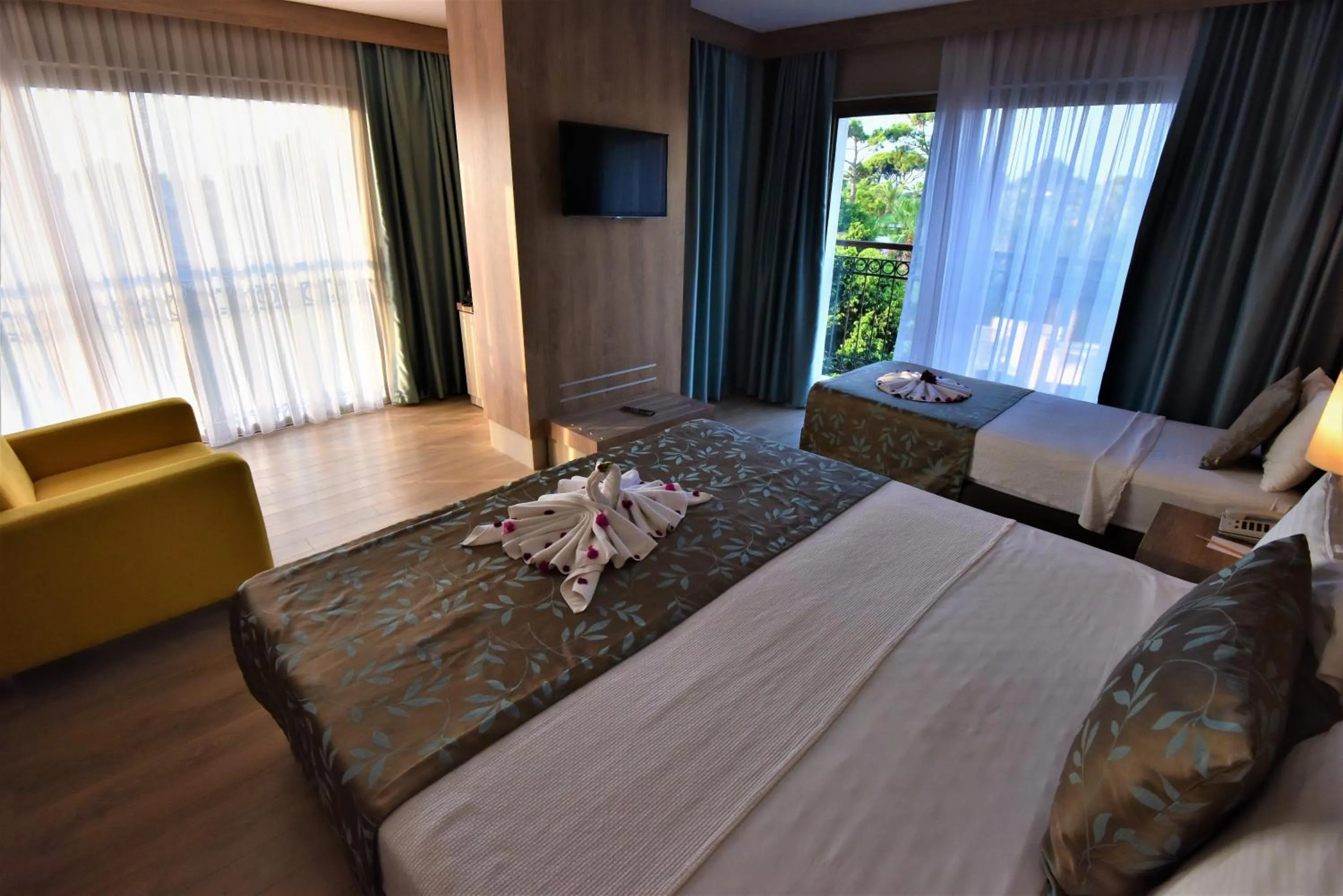 Bed in Lucida Beach Hotel - Ultra All Inclusive