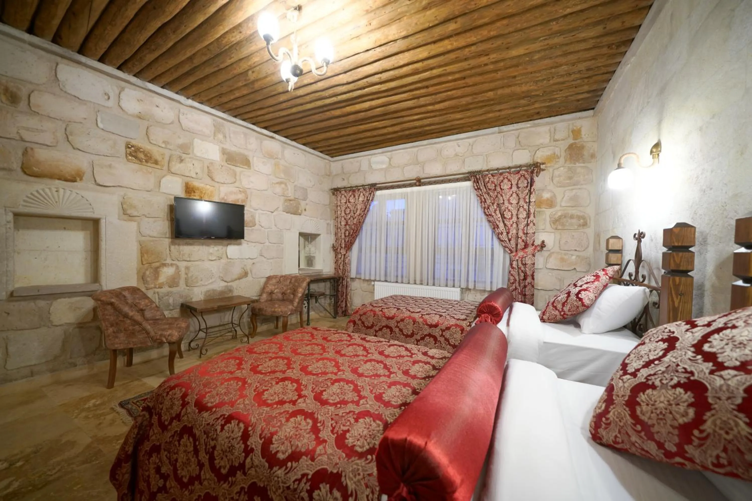 Bed in Kaya Konak Cave