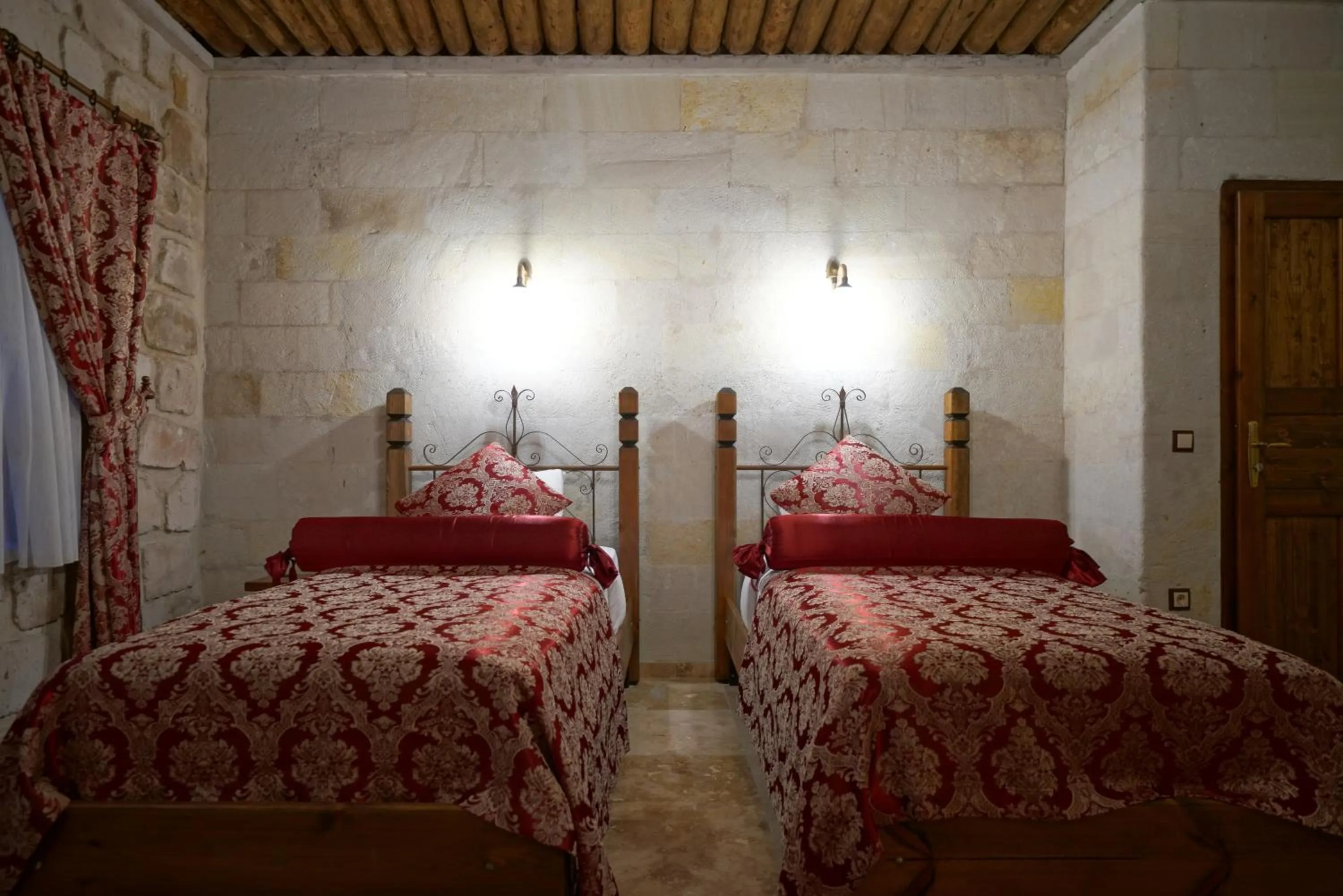 Bed in Kaya Konak Cave