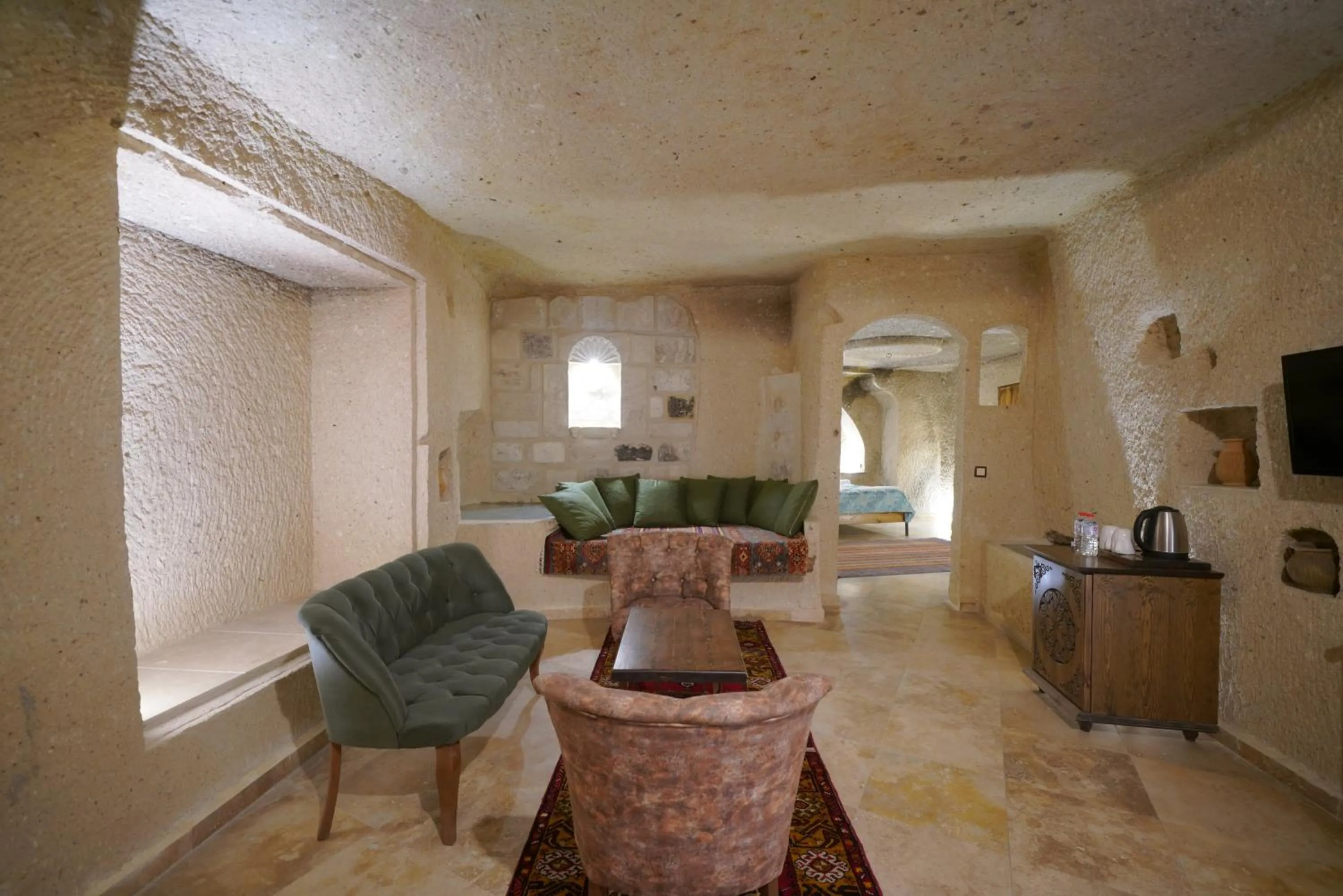 TV and multimedia in Kaya Konak Cave