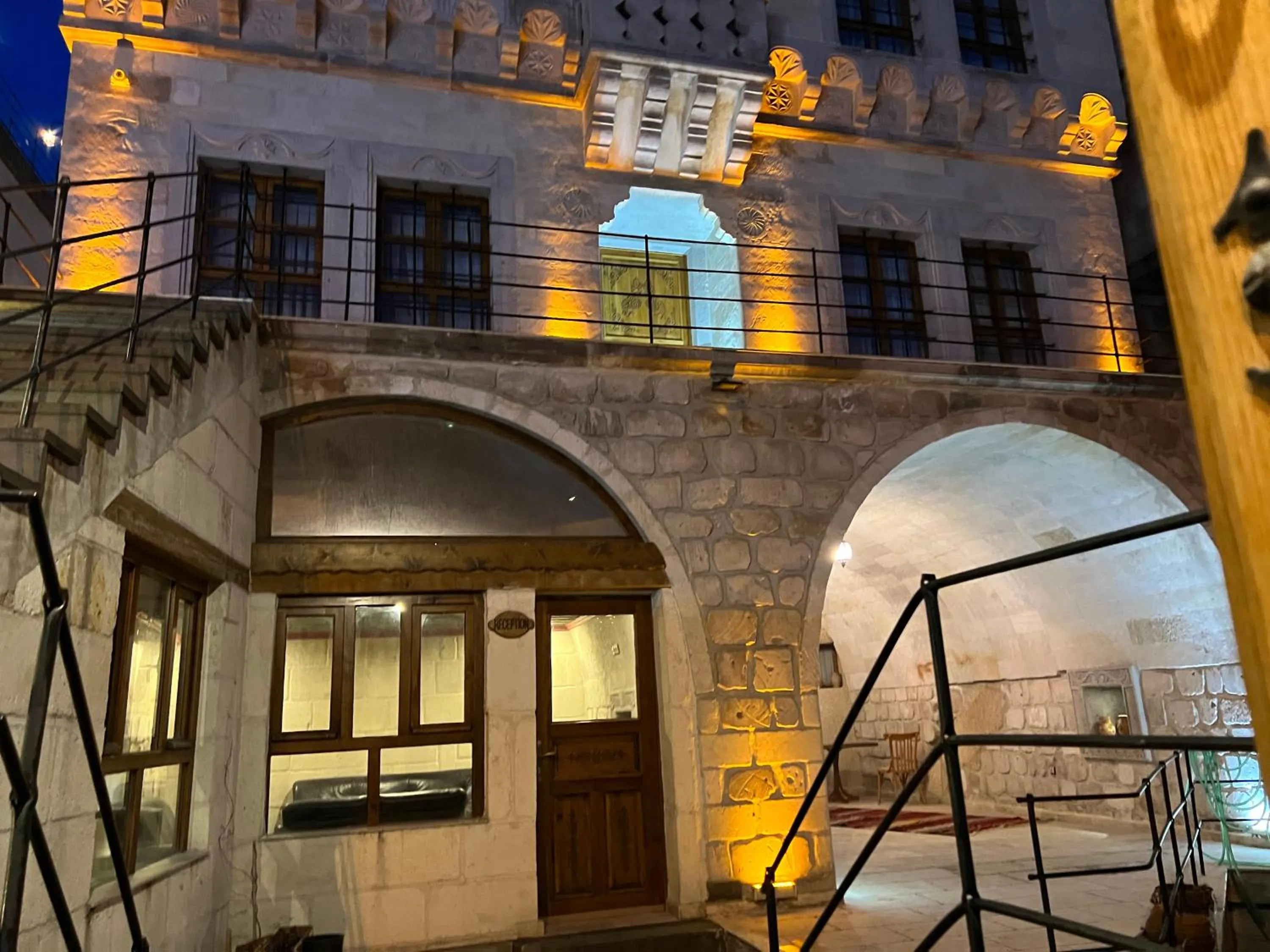 Facade/entrance in Kaya Konak Cave