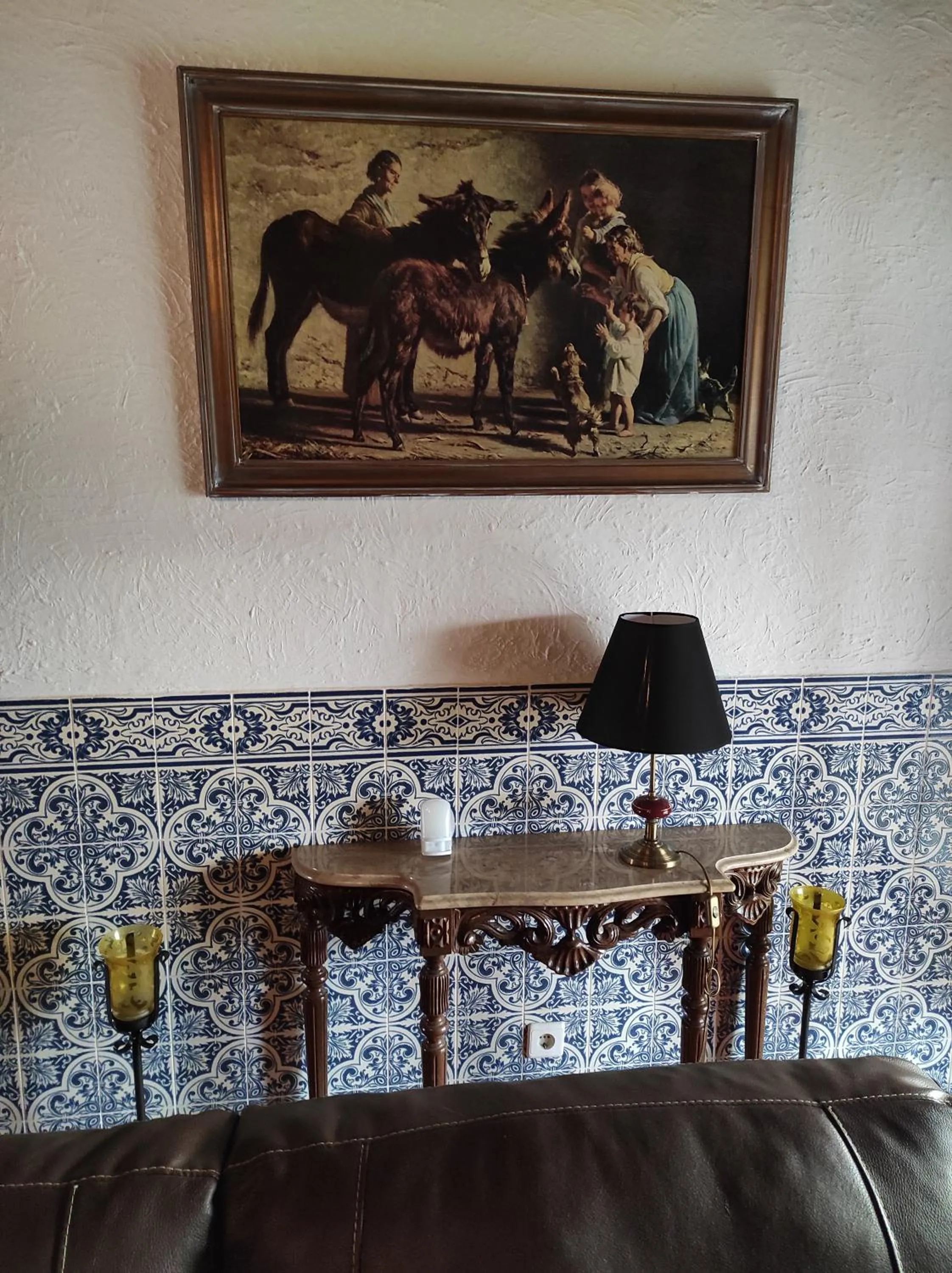 Communal lounge/ TV room in Fazenda do Marante