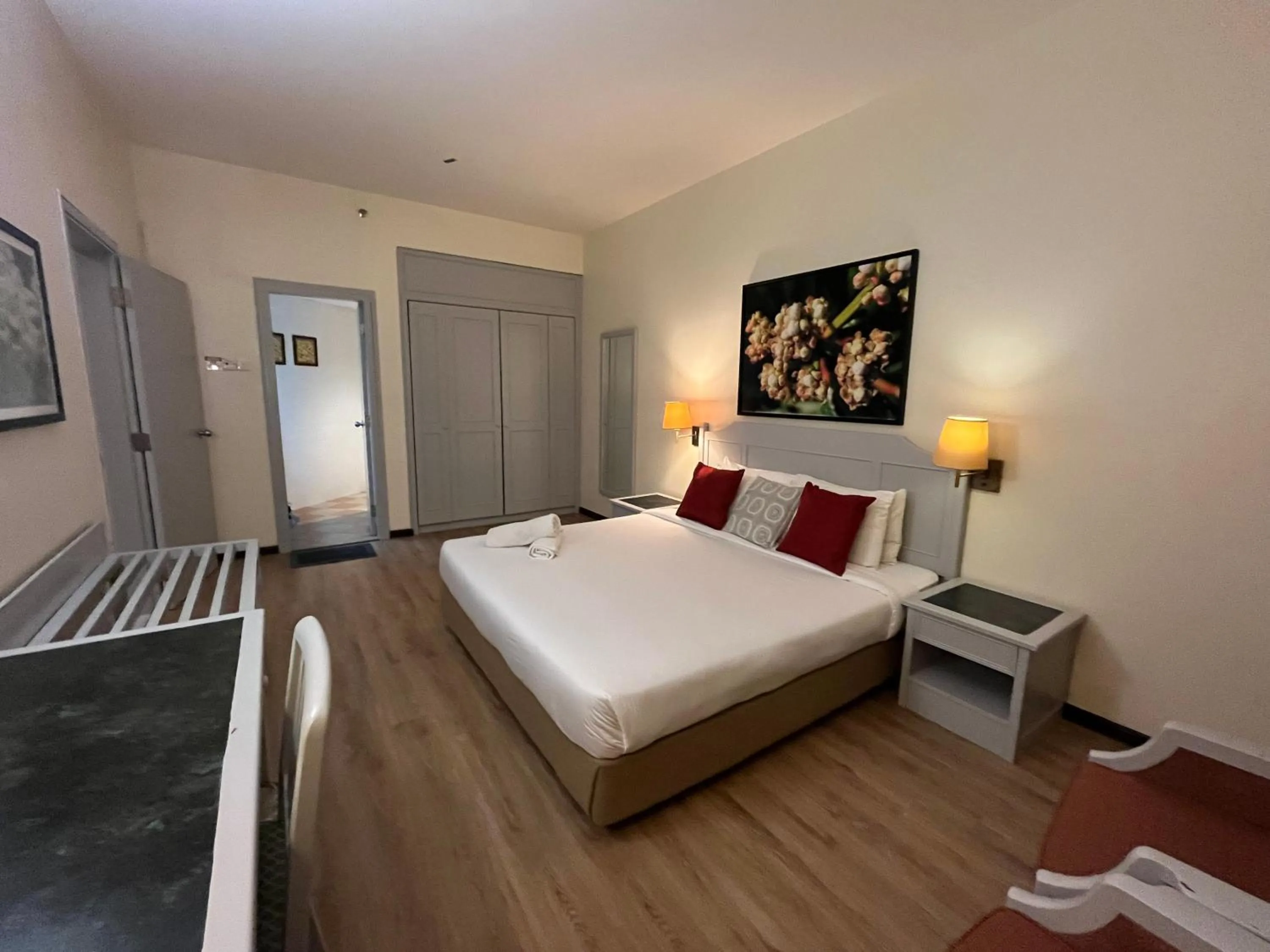 Bedroom, Bed in Paradise by the Sea in Penang by Veron at Rainbow Paradise