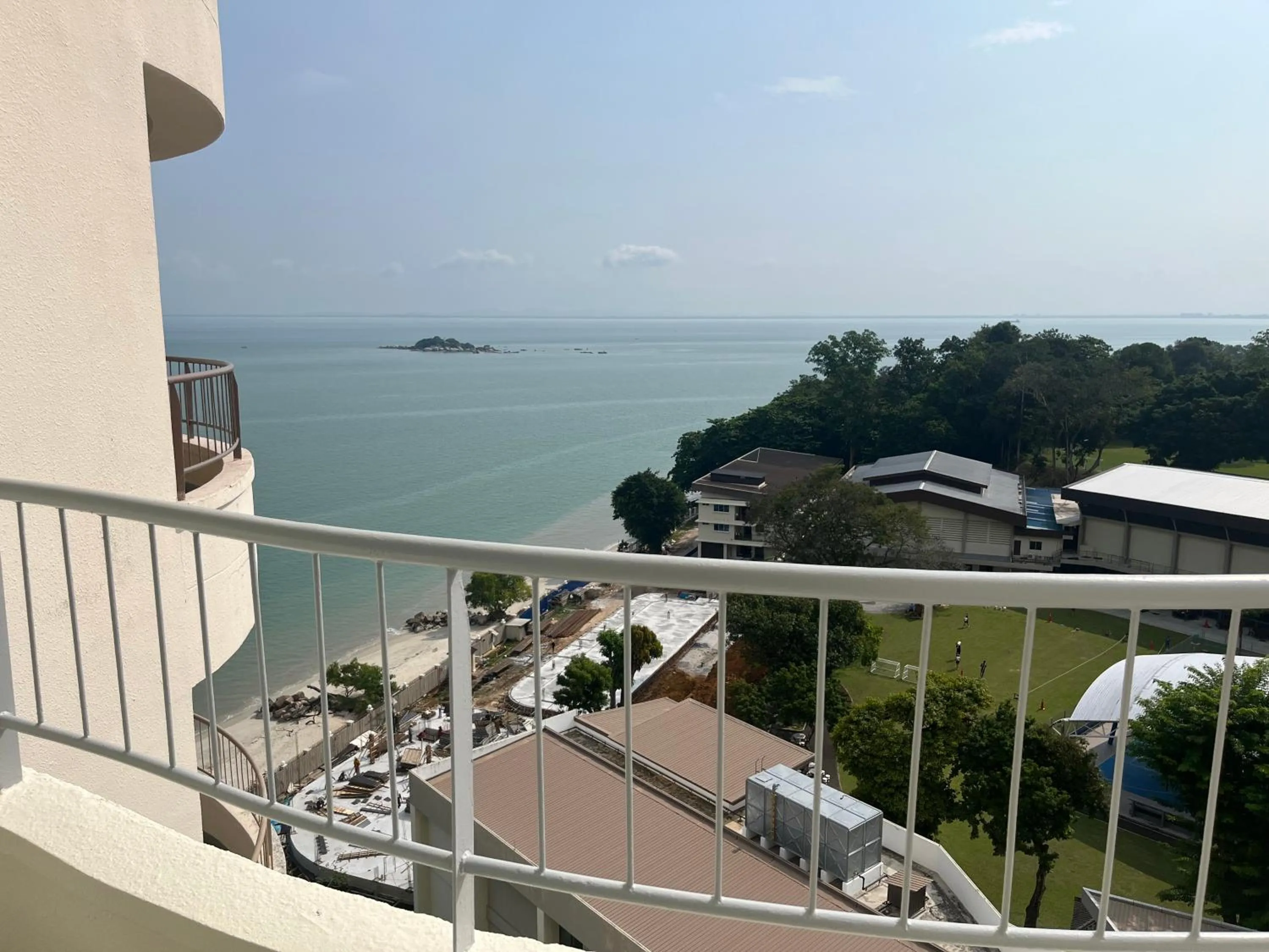 Balcony/Terrace in Paradise by the Sea in Penang by Veron at Rainbow Paradise