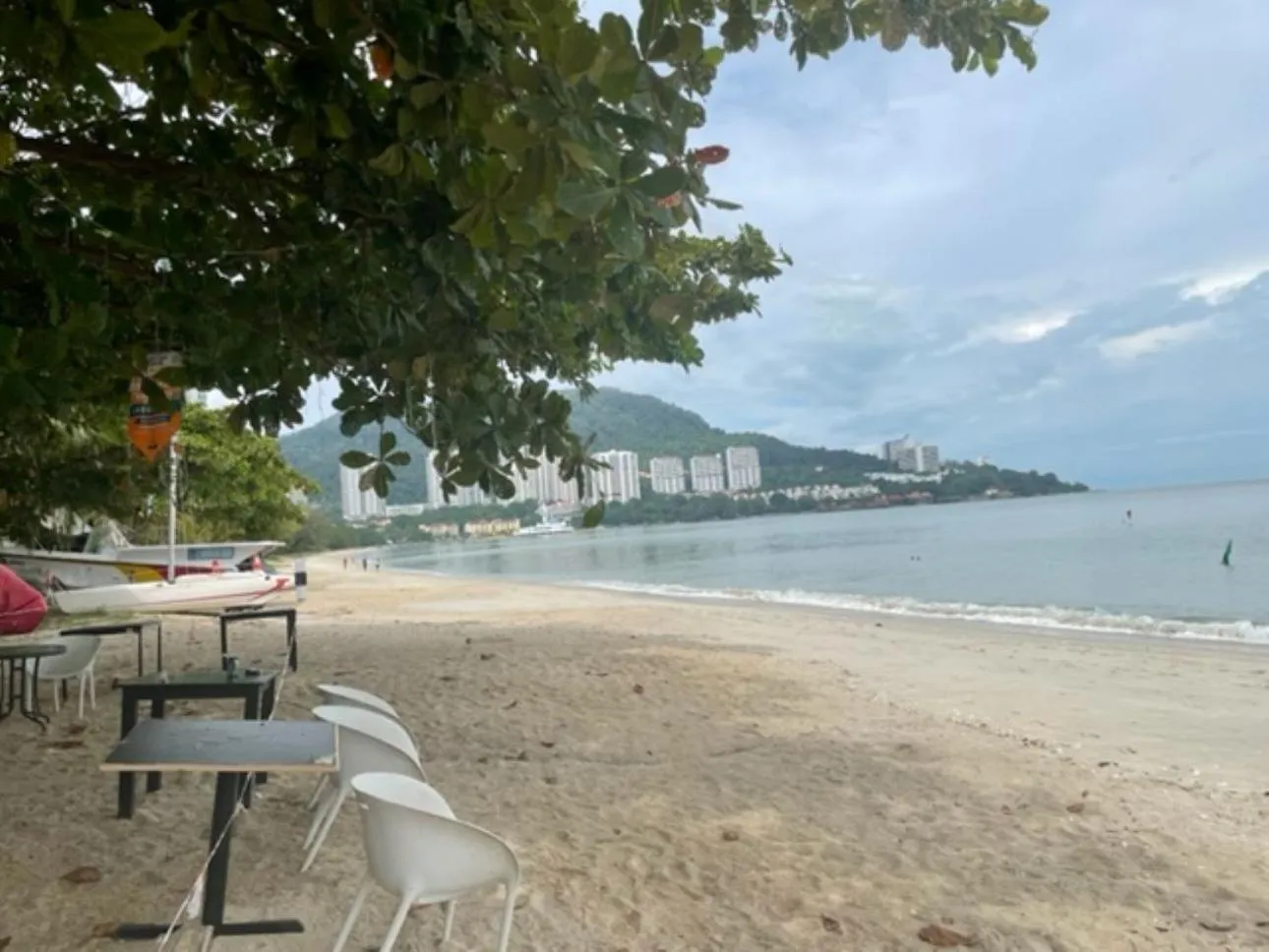 Beach in Paradise by the Sea in Penang by Veron at Rainbow Paradise