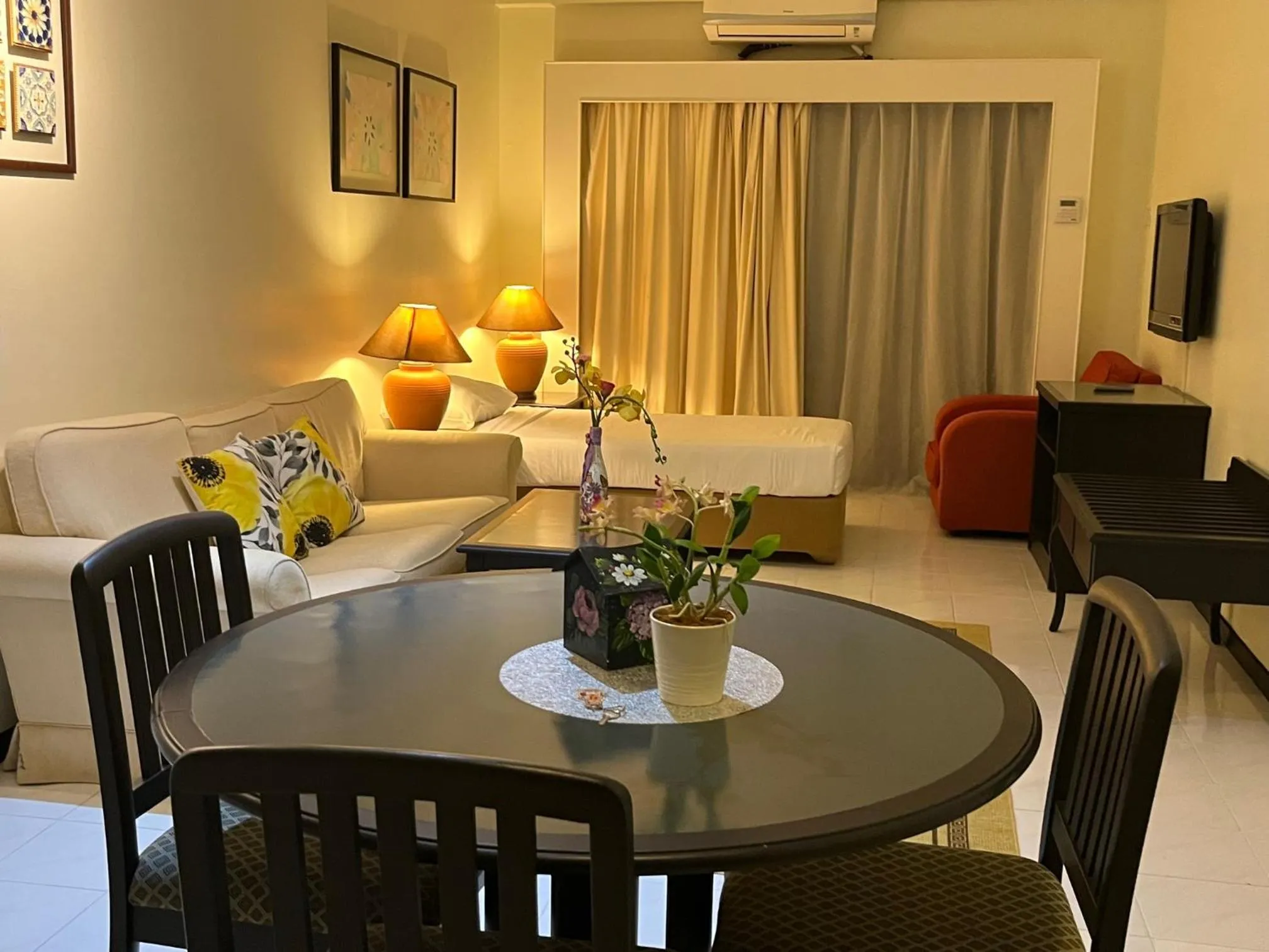 Living room in Paradise by the Sea in Penang by Veron at Rainbow Paradise