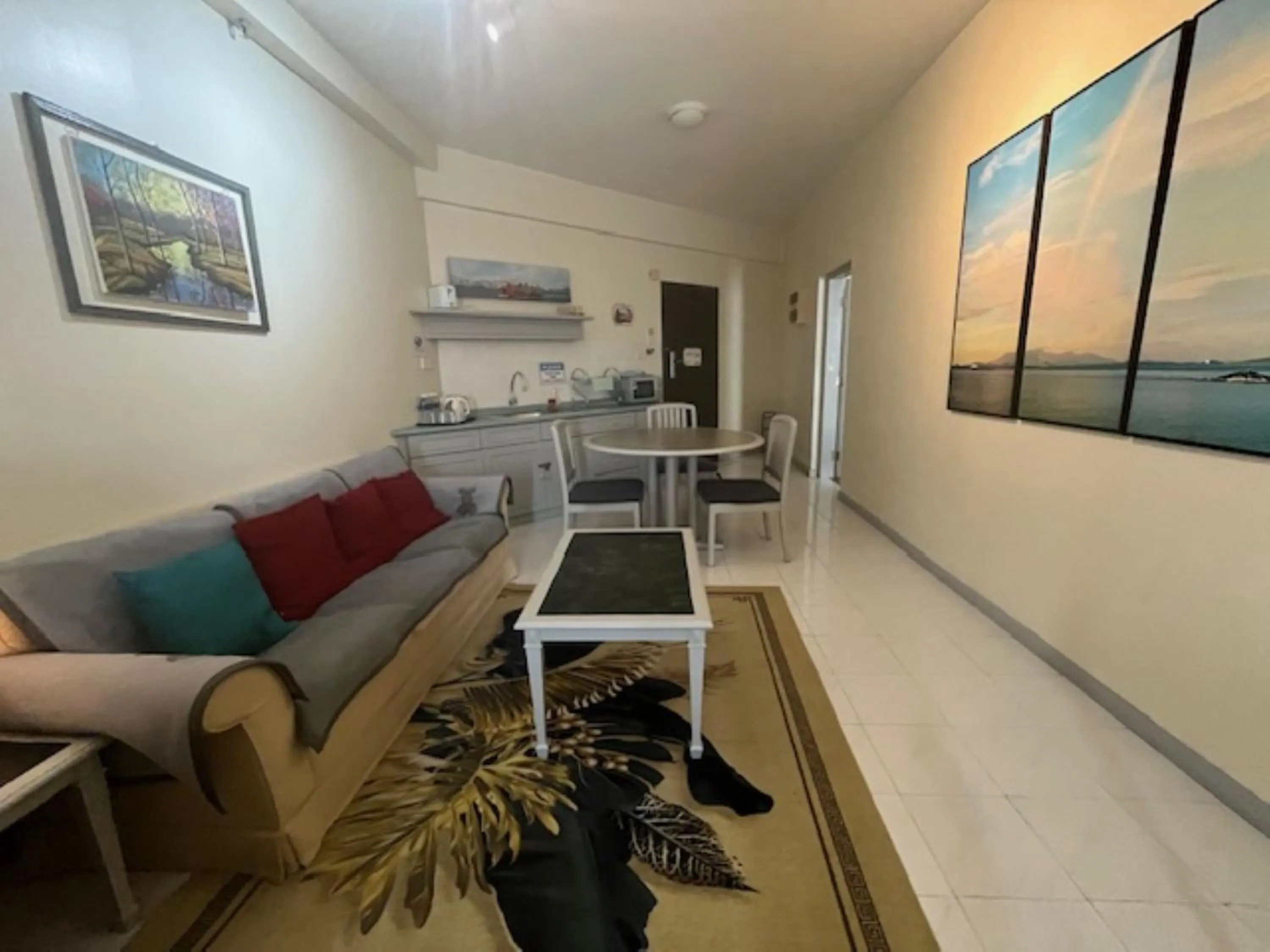 Living room in Paradise by the Sea in Penang by Veron at Rainbow Paradise