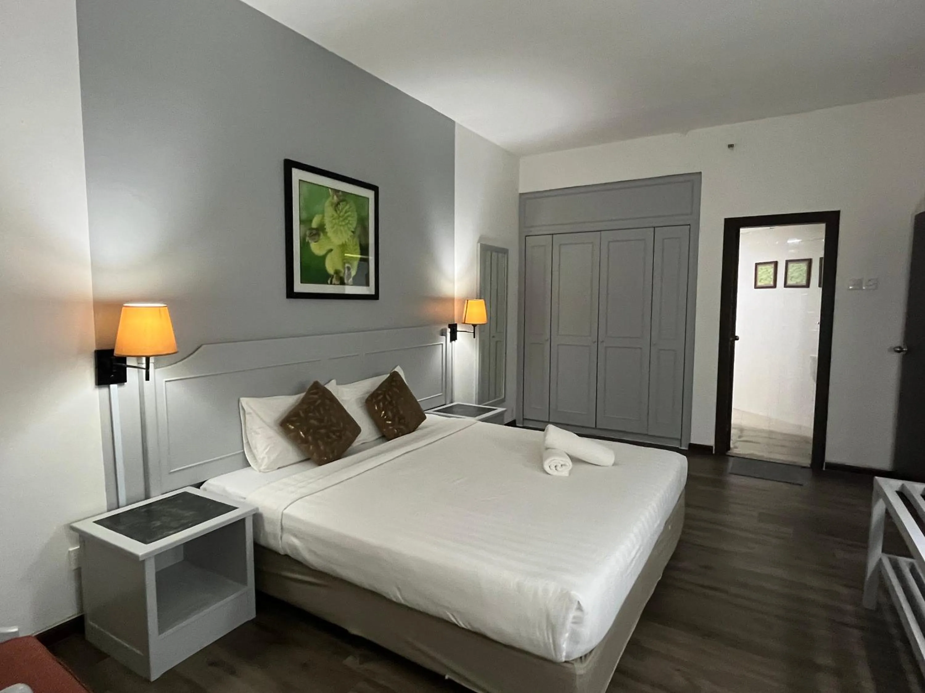 Bed in Paradise by the Sea in Penang by Veron at Rainbow Paradise