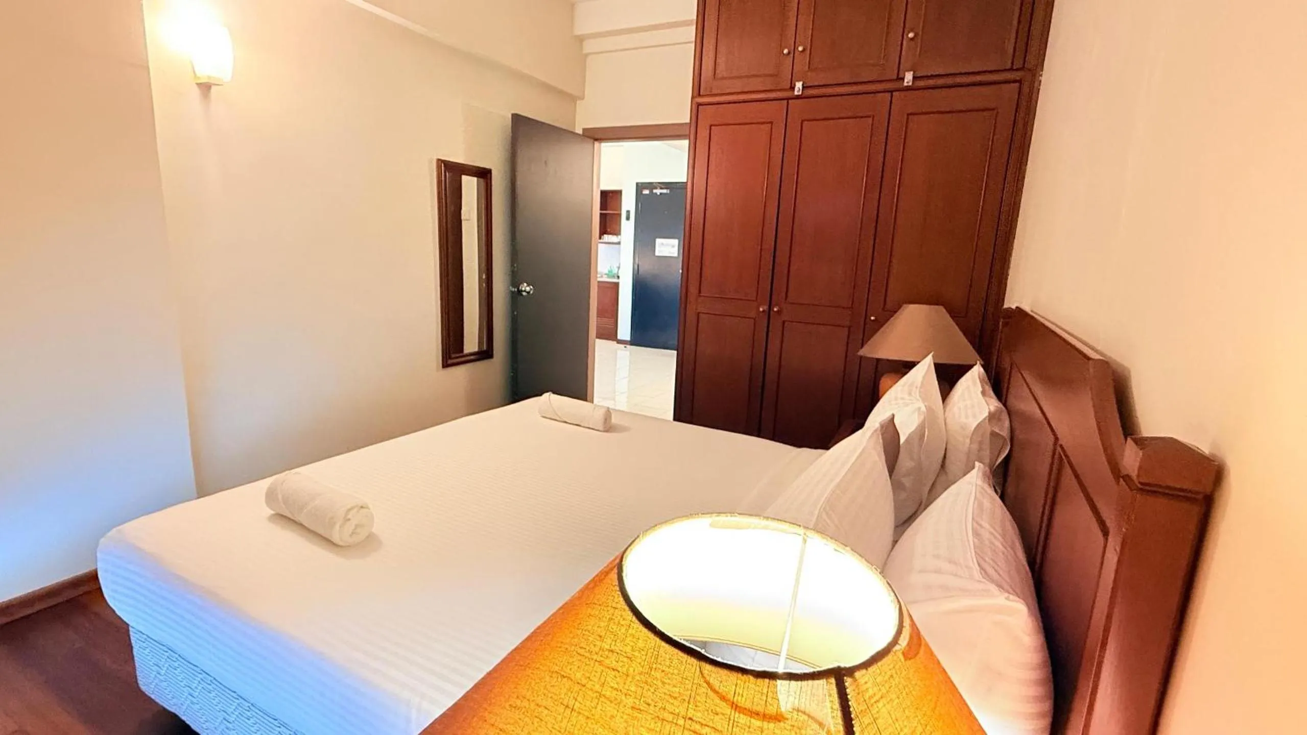 Bedroom, Bed in Paradise by the Sea in Penang by Veron at Rainbow Paradise