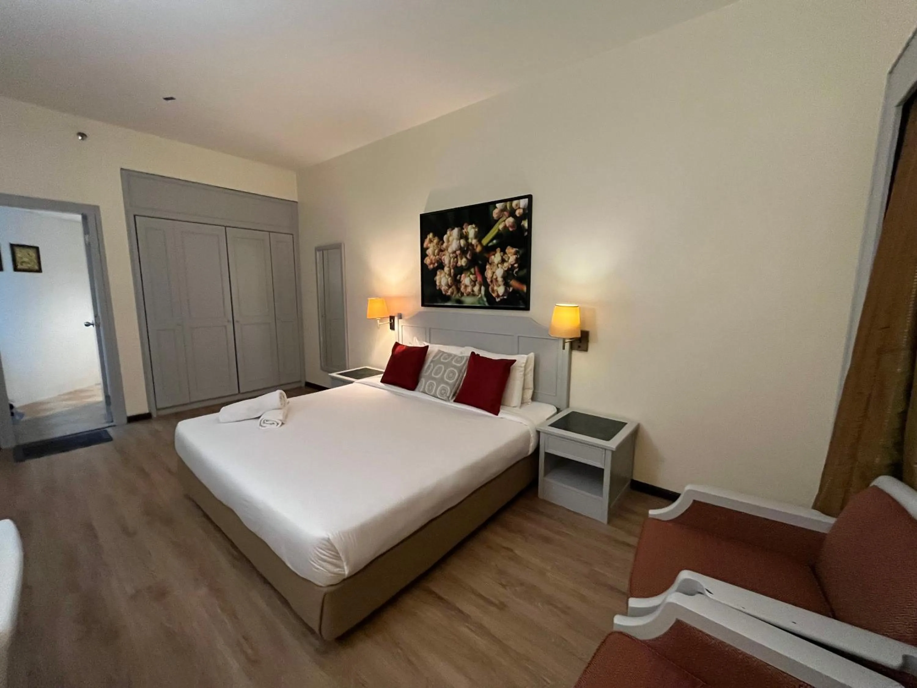 Bedroom, Bed in Paradise by the Sea in Penang by Veron at Rainbow Paradise