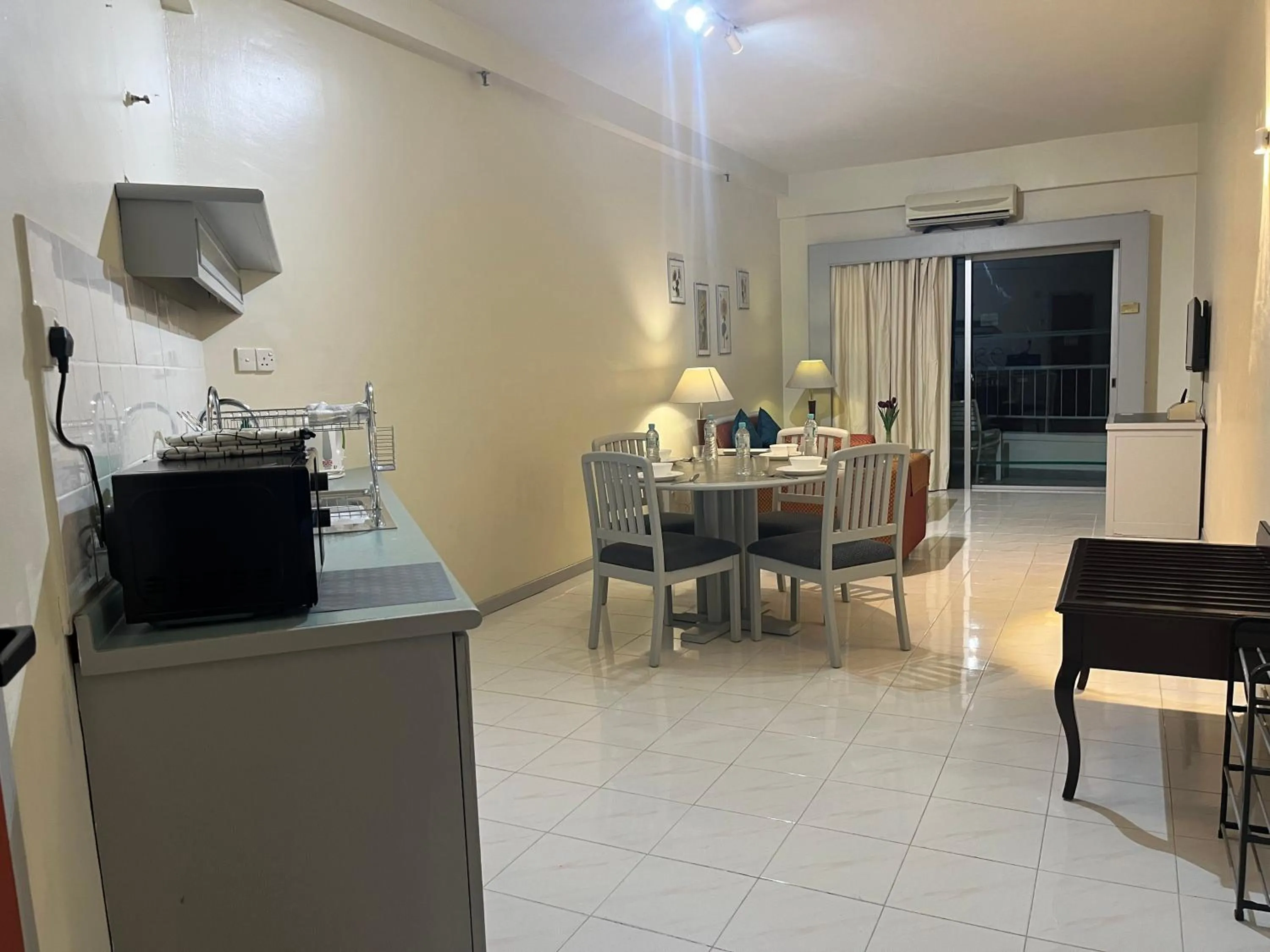 Kitchen or kitchenette in Paradise by the Sea in Penang by Veron at Rainbow Paradise