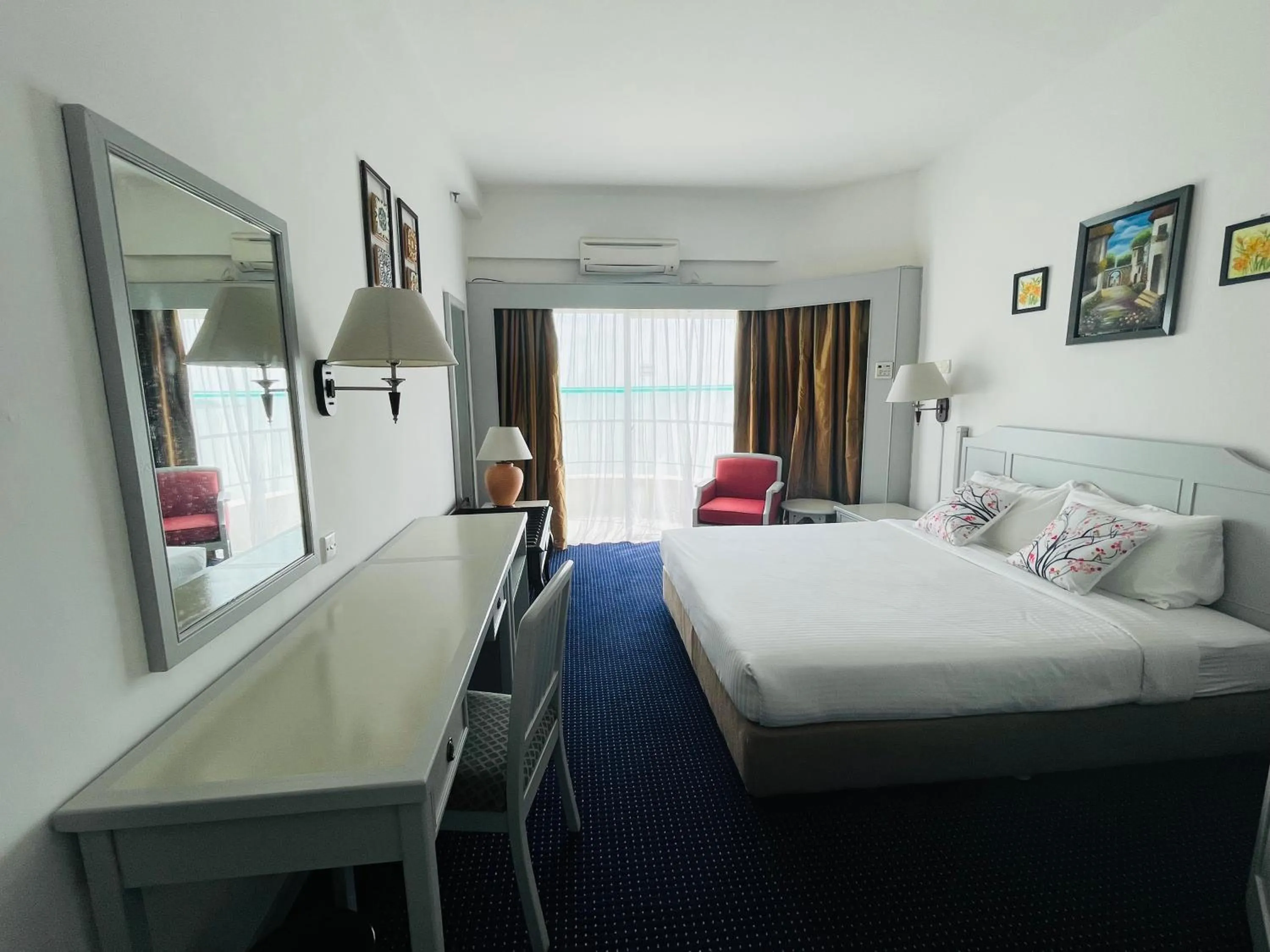 Bedroom, Bed in Paradise by the Sea in Penang by Veron at Rainbow Paradise