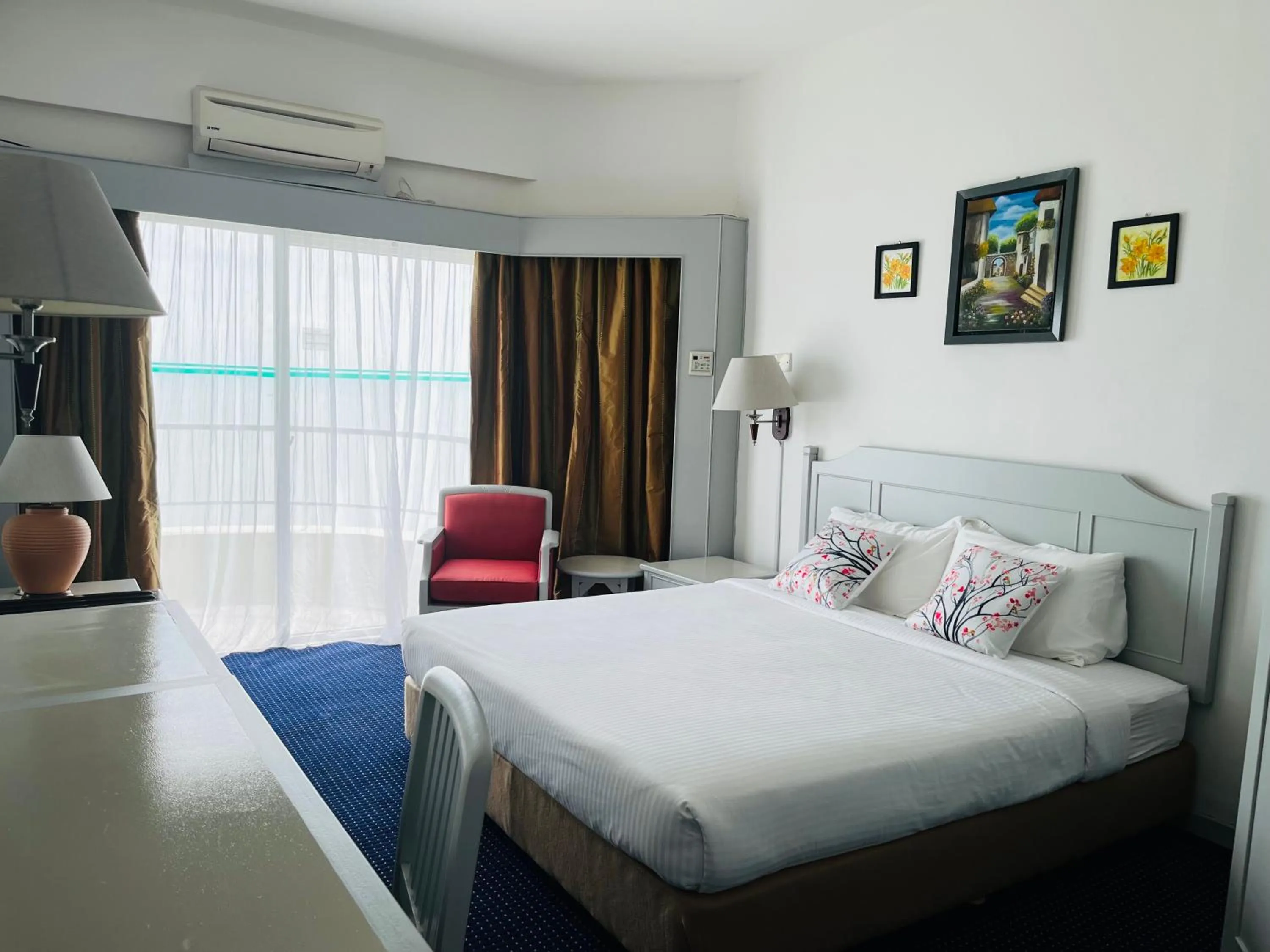 Bed in Paradise by the Sea in Penang by Veron at Rainbow Paradise