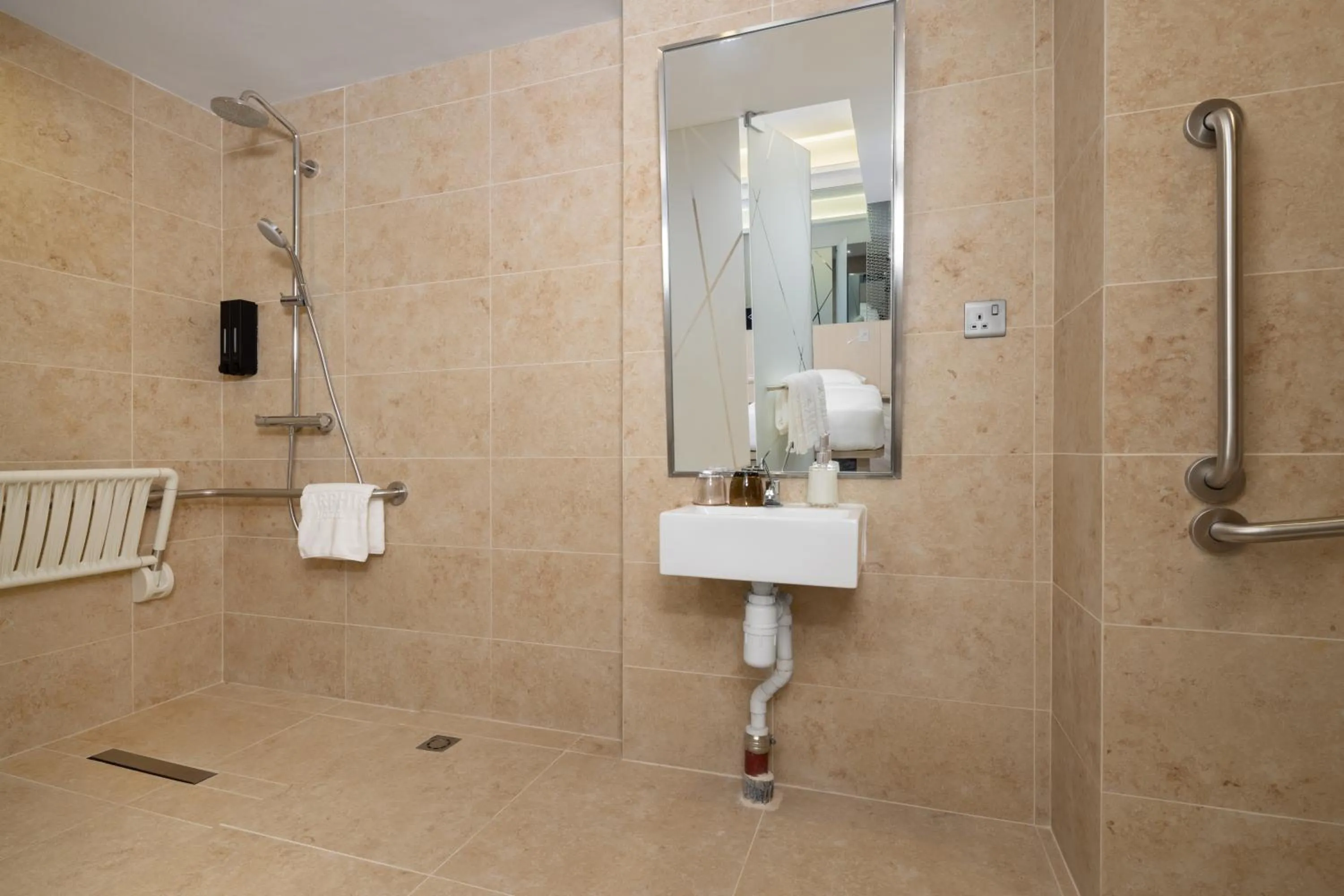 Bathroom in Starphire Hotel
