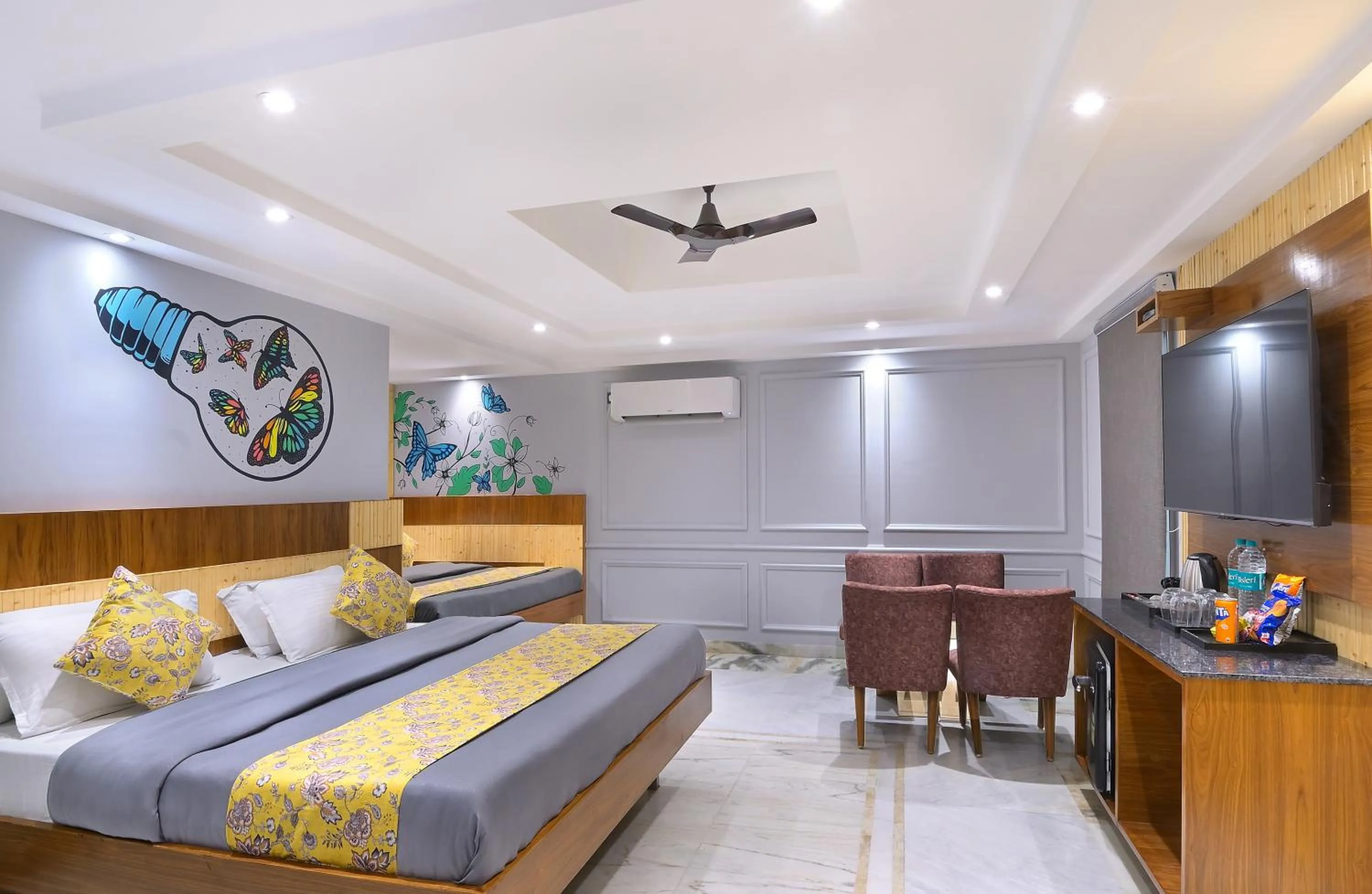 Photo of the whole room, Bed in Hotel Cottage Yes Please New Delhi