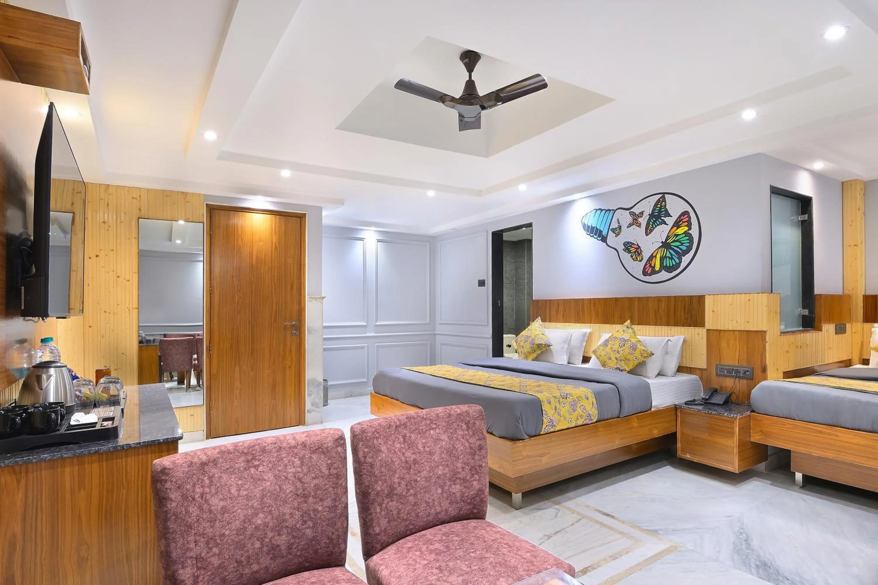 Photo of the whole room, Bed in Hotel Cottage Yes Please New Delhi