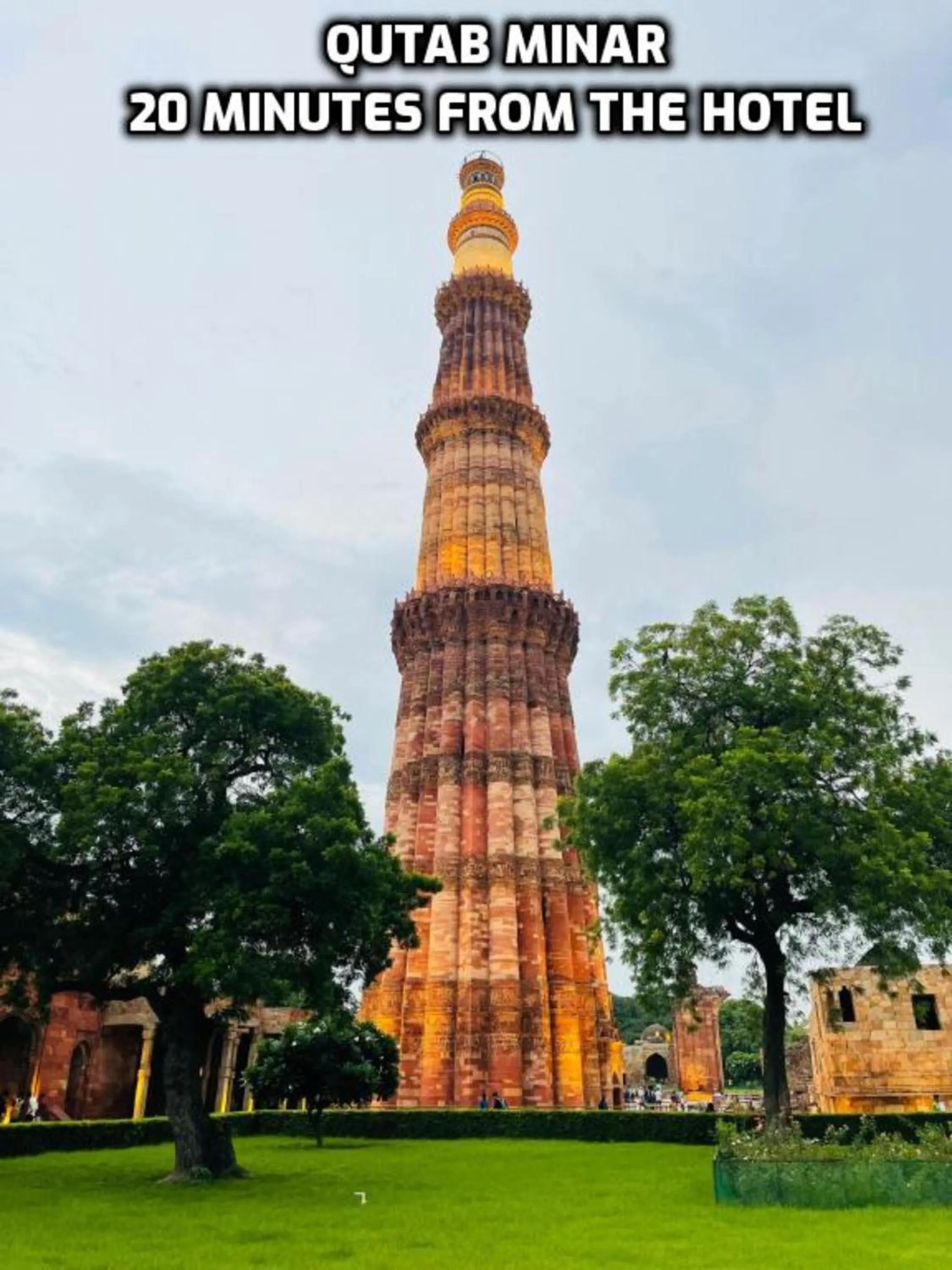 Nearby landmark in Hotel Cottage Yes Please New Delhi