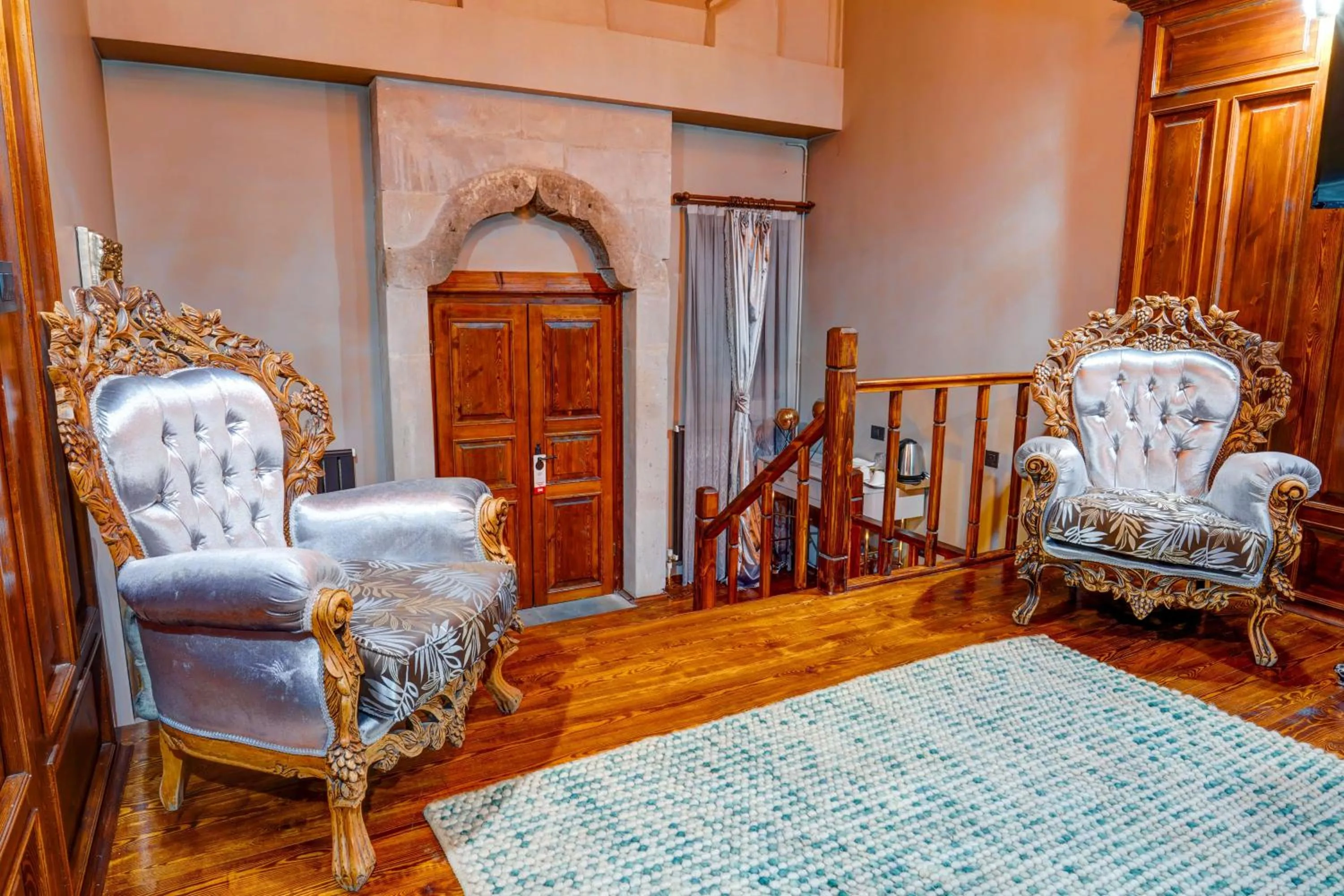 Seating area, Bed in Kerem ile Aslı Butik Hotel