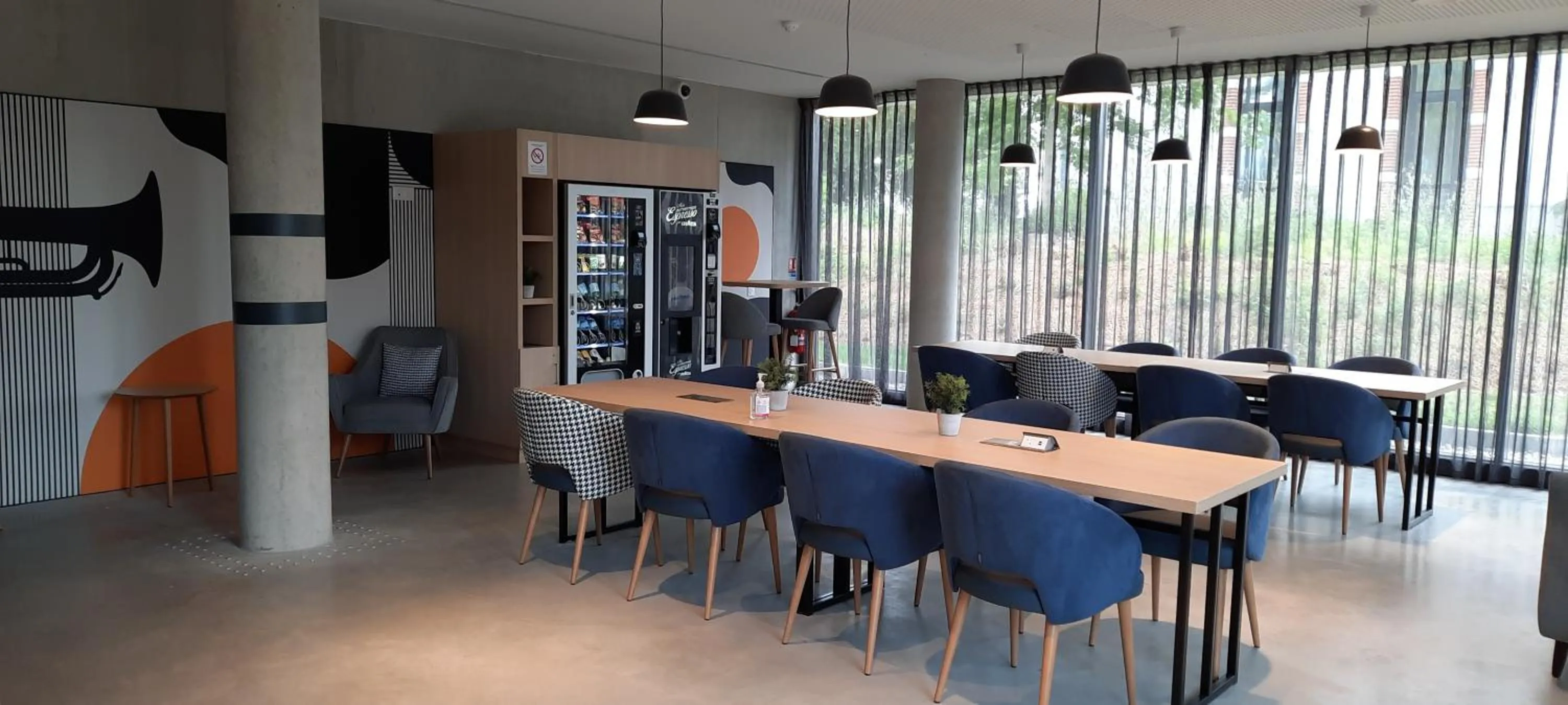 Lobby or reception in Appart Hotel Odalys City Toulouse Blagnac Aéroport