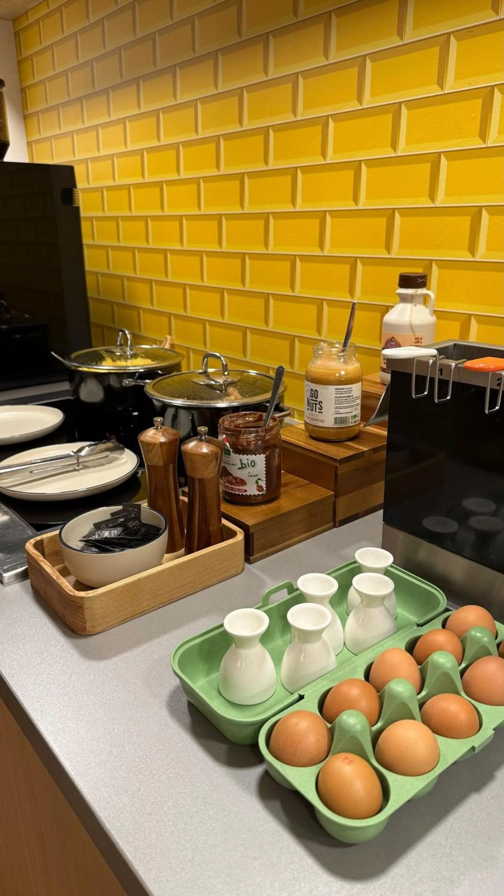 Breakfast in Appart Hotel Odalys City Toulouse Blagnac Aéroport