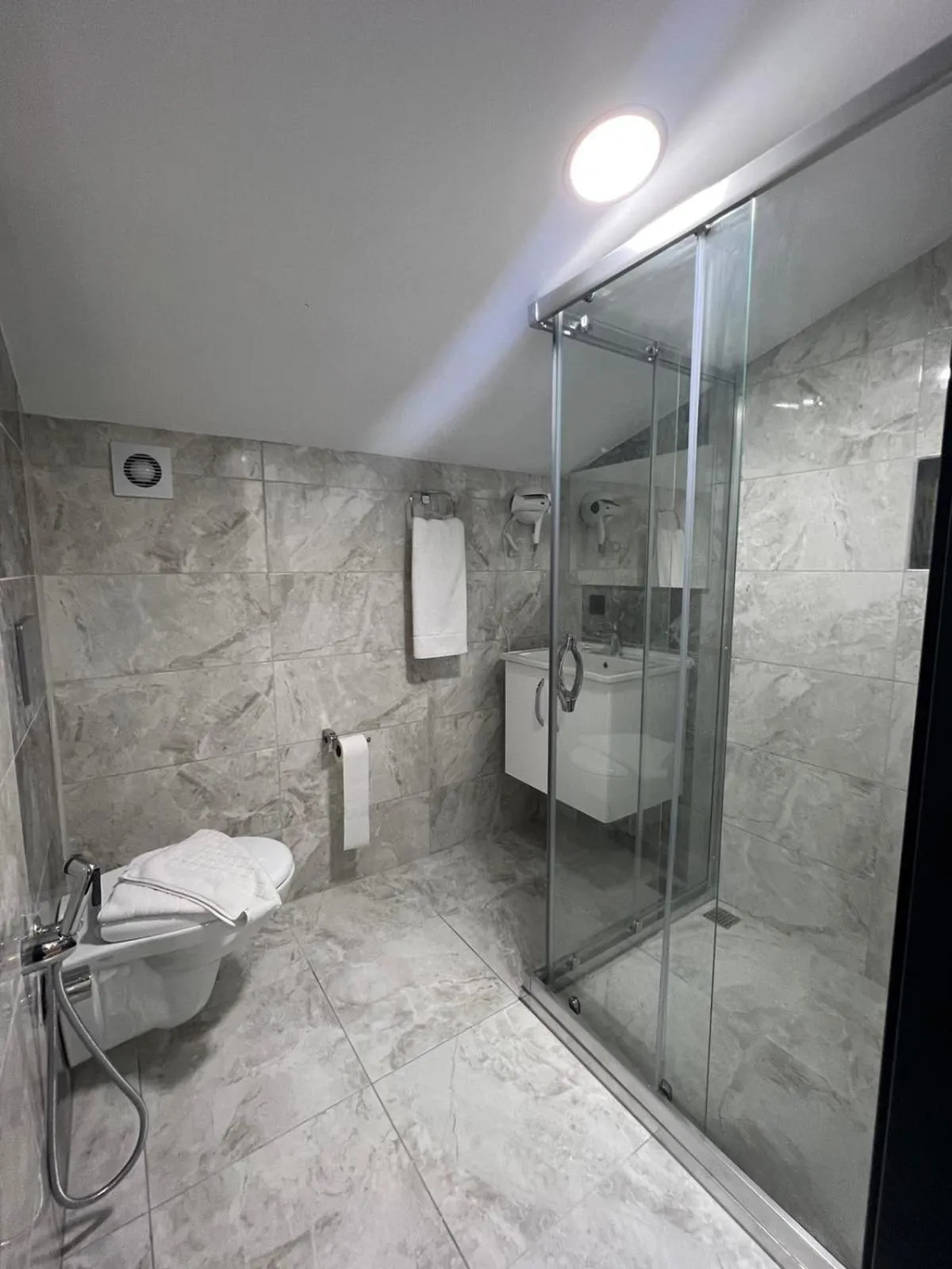 Shower in Melissa Suite