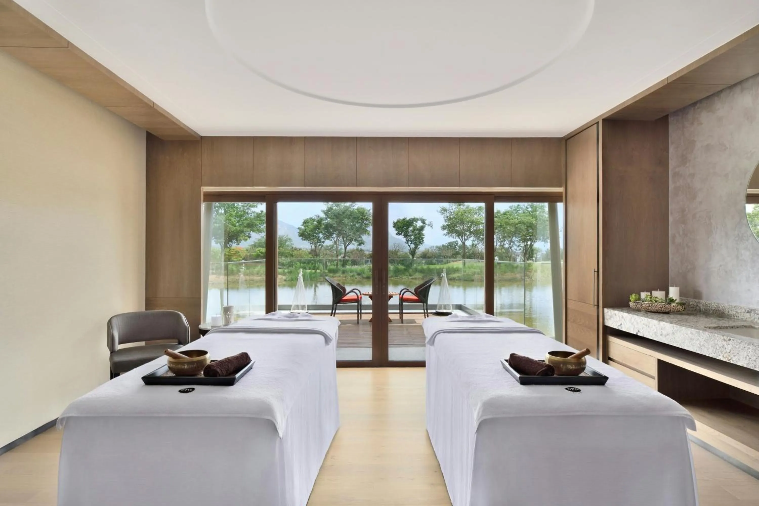 Spa and wellness centre/facilities in JW Marriott Hotel Bengaluru Prestige Golfshire Resort & Spa