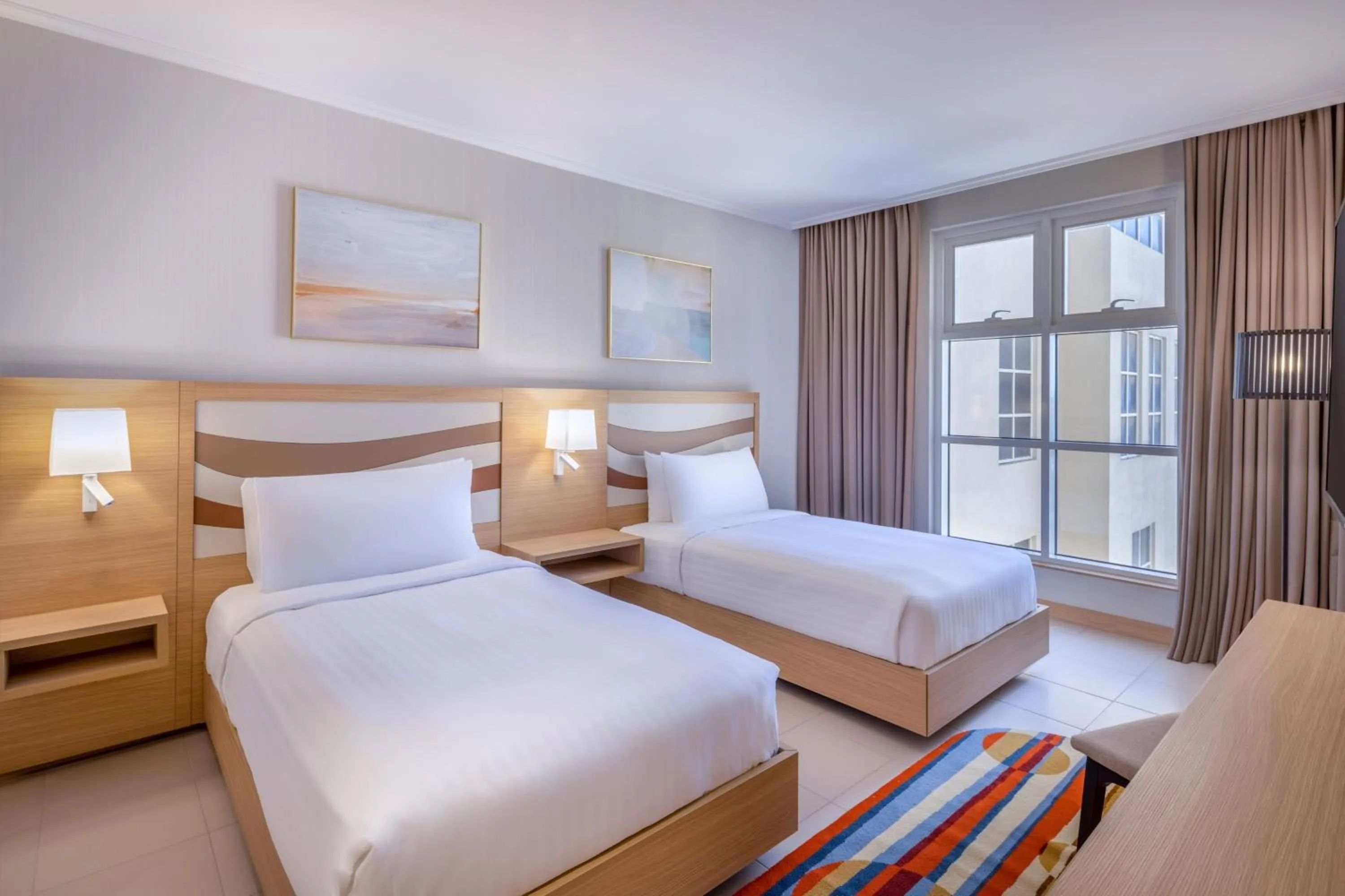 Bedroom, Bed in Residence Inn by Marriott Dammam