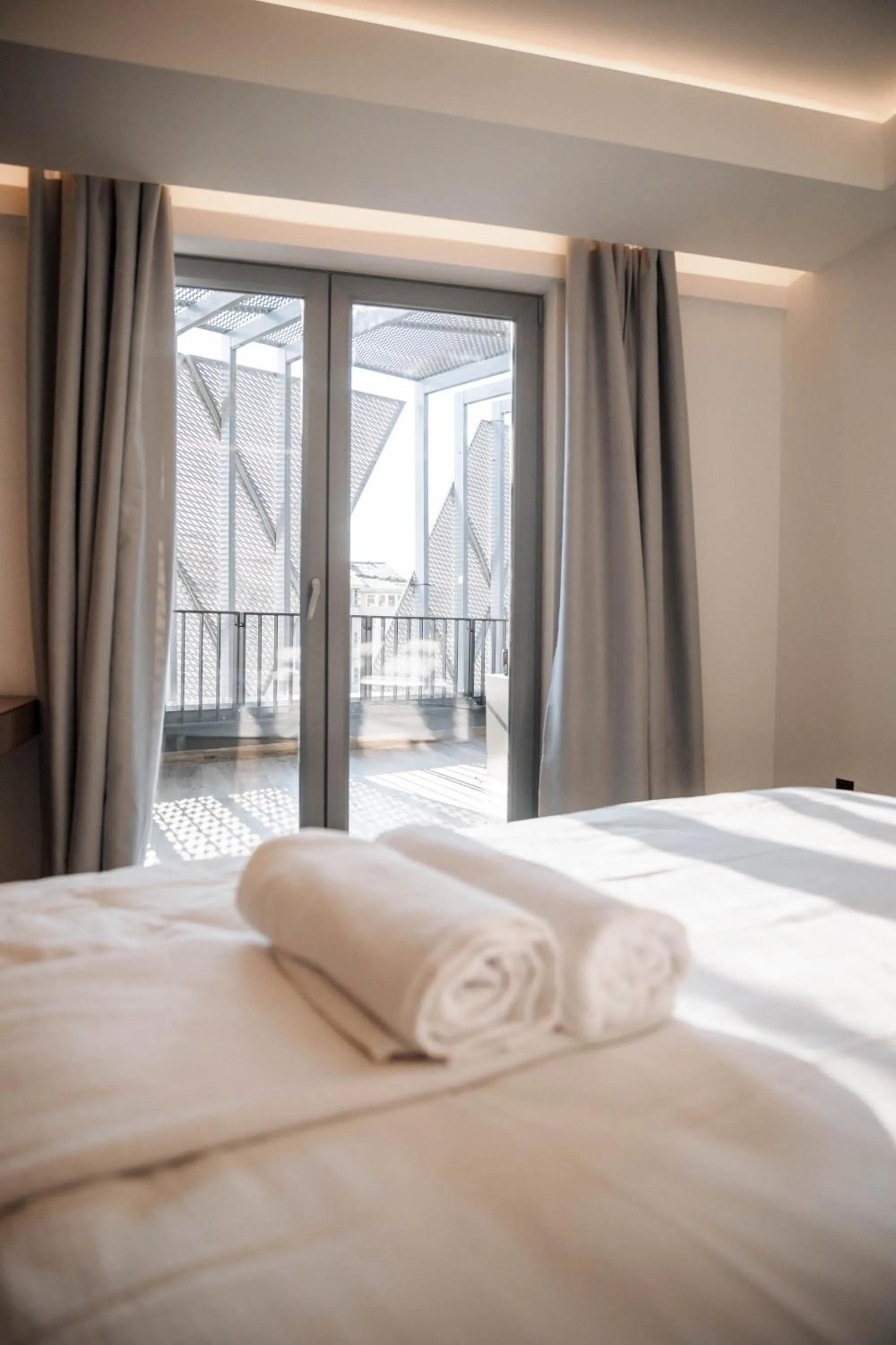 Bed in Hotel Carpe Diem