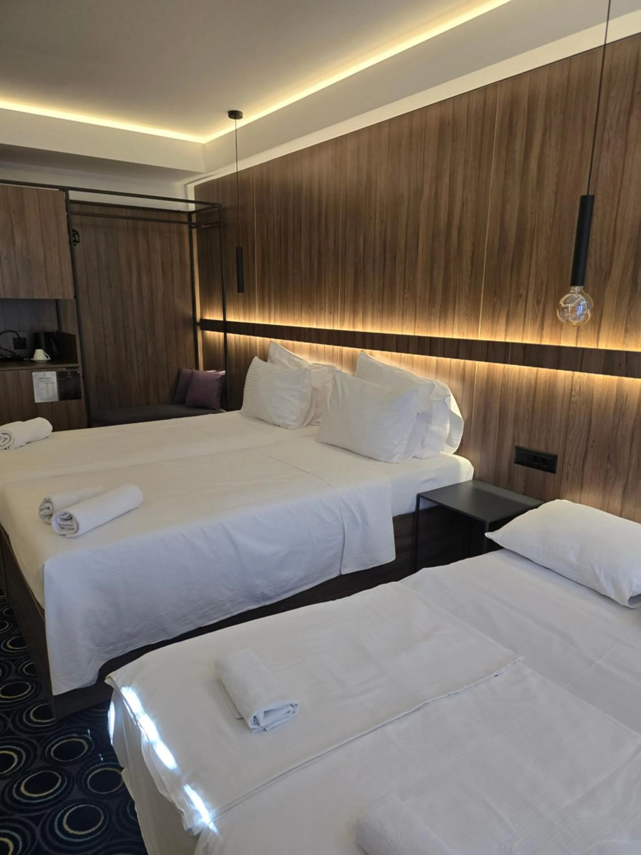 Bed in Hotel Carpe Diem