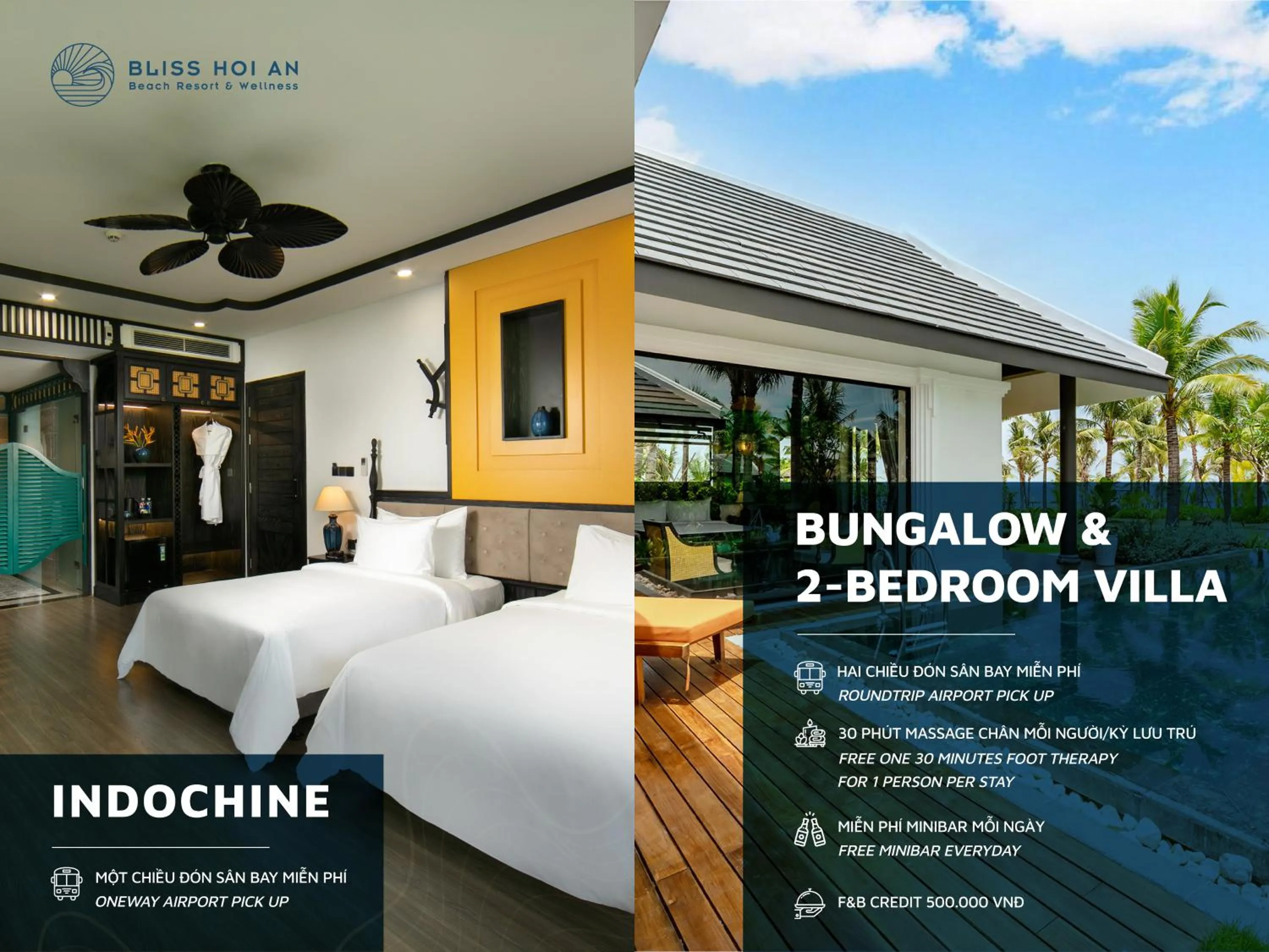 Spa and wellness centre/facilities, Bed in Bliss Hoi An Beach Resort & Wellness