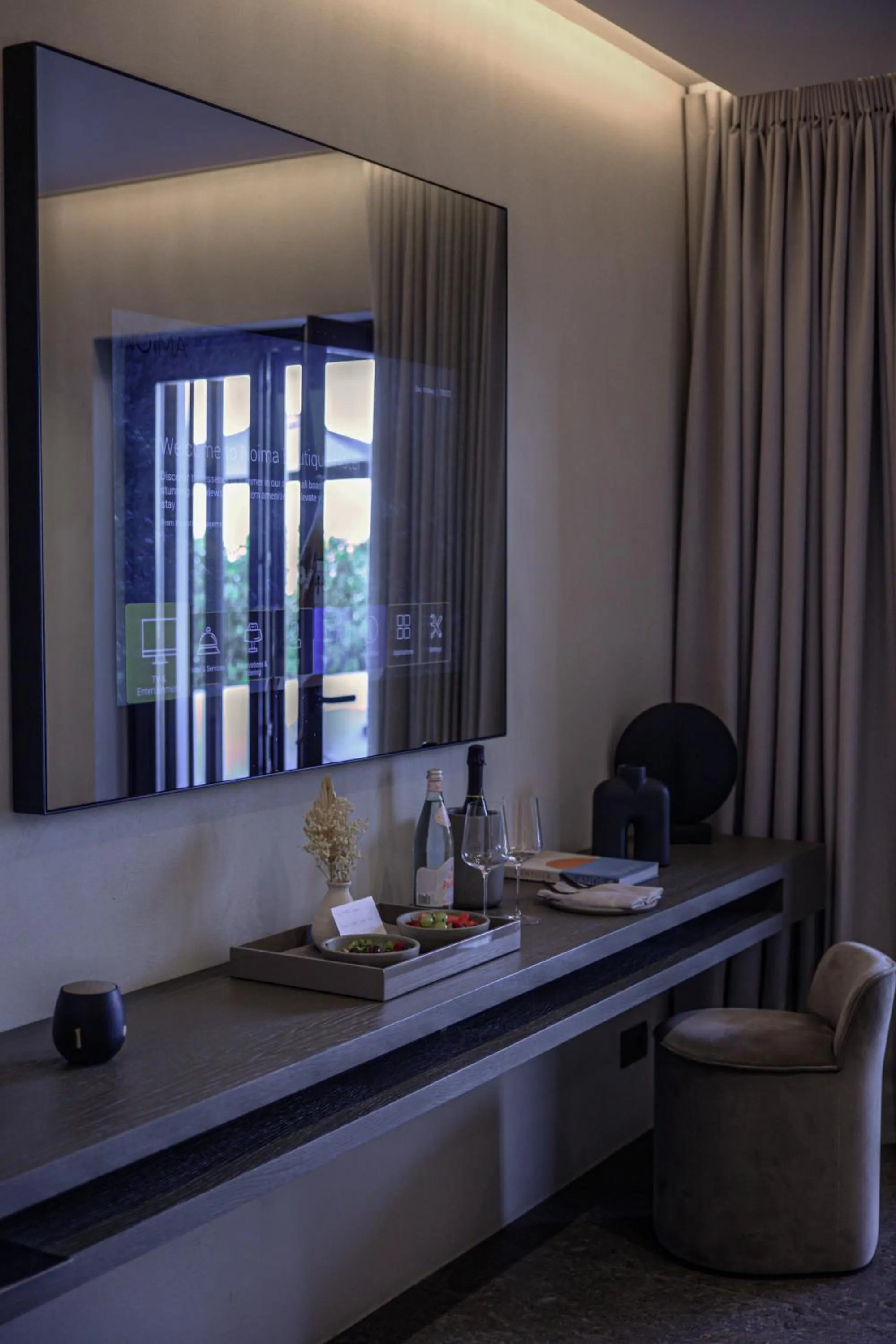 Decorative detail in Noima Boutique Hotel Mykonos