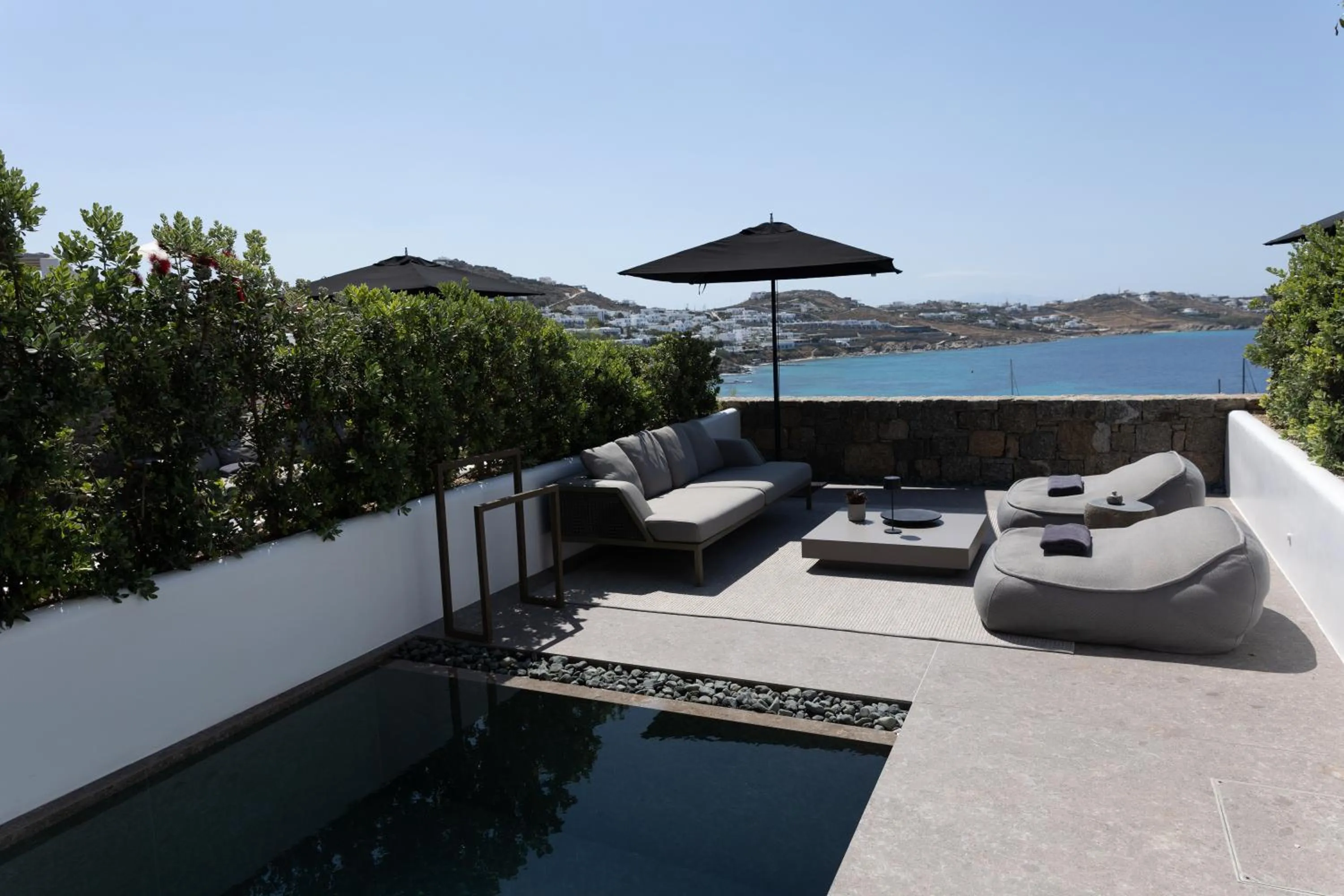 Balcony/Terrace in Noima Boutique Hotel Mykonos