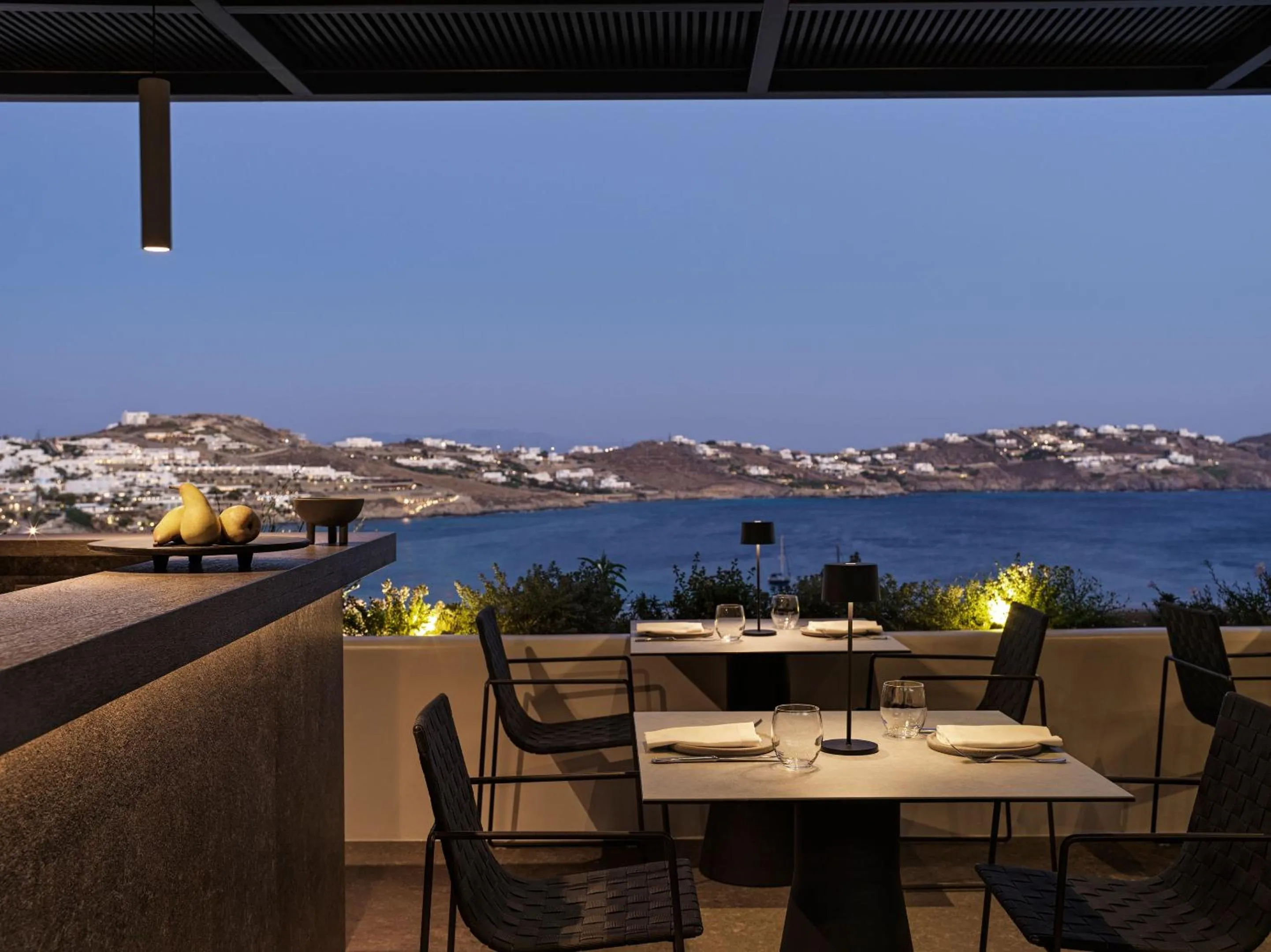Restaurant/places to eat in Noima Boutique Hotel Mykonos