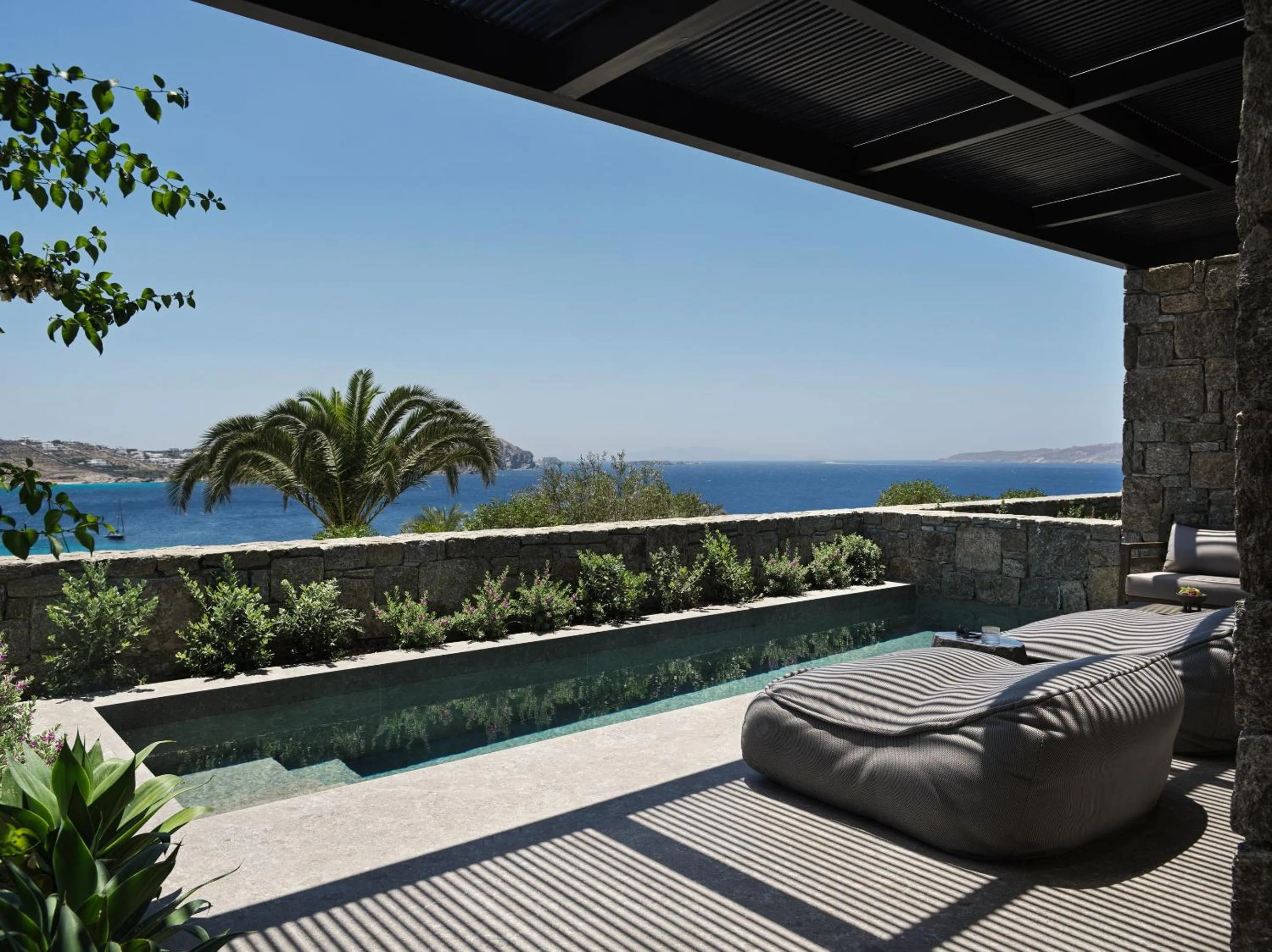 Balcony/Terrace in Noima Boutique Hotel Mykonos