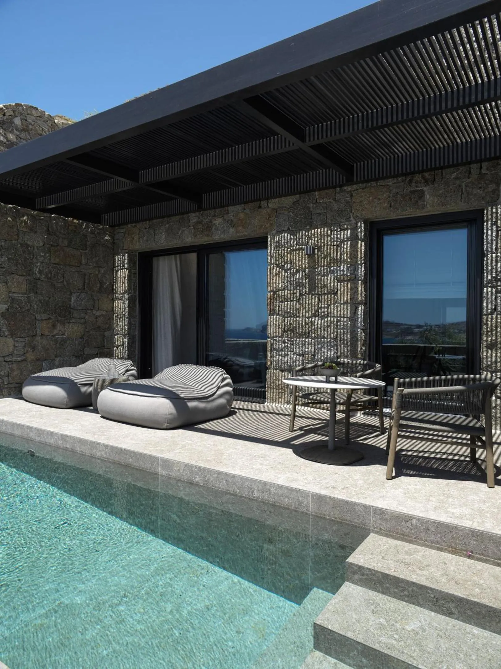 Balcony/Terrace in Noima Boutique Hotel Mykonos