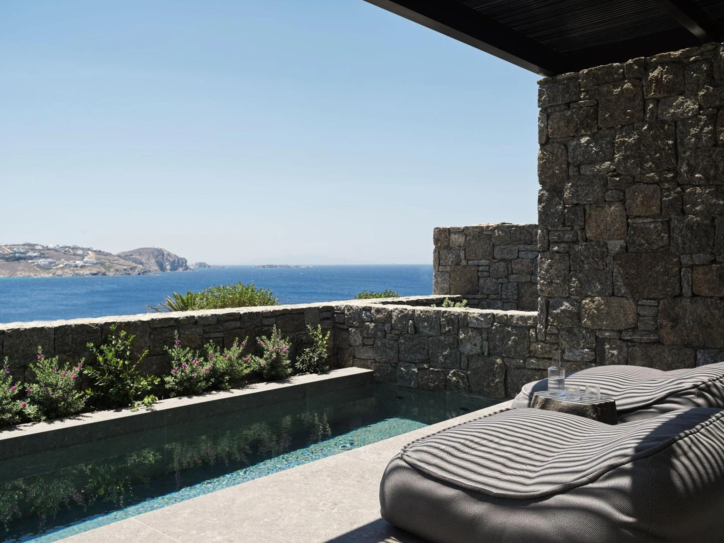 Balcony/Terrace in Noima Boutique Hotel Mykonos