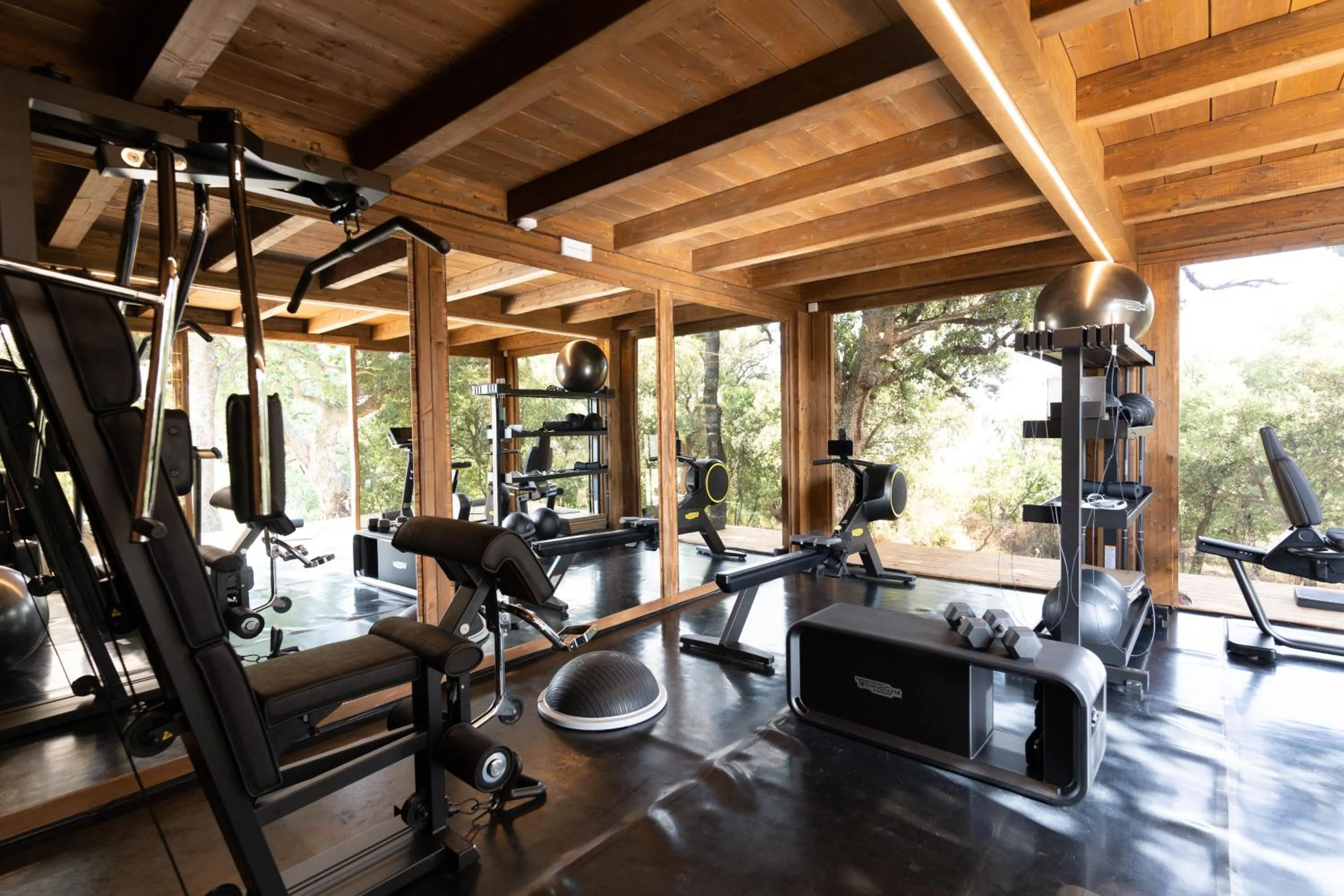 Fitness centre/facilities in Hang Loose Cottage Hotel & Resort 4 stelle Gizzeria Calabria