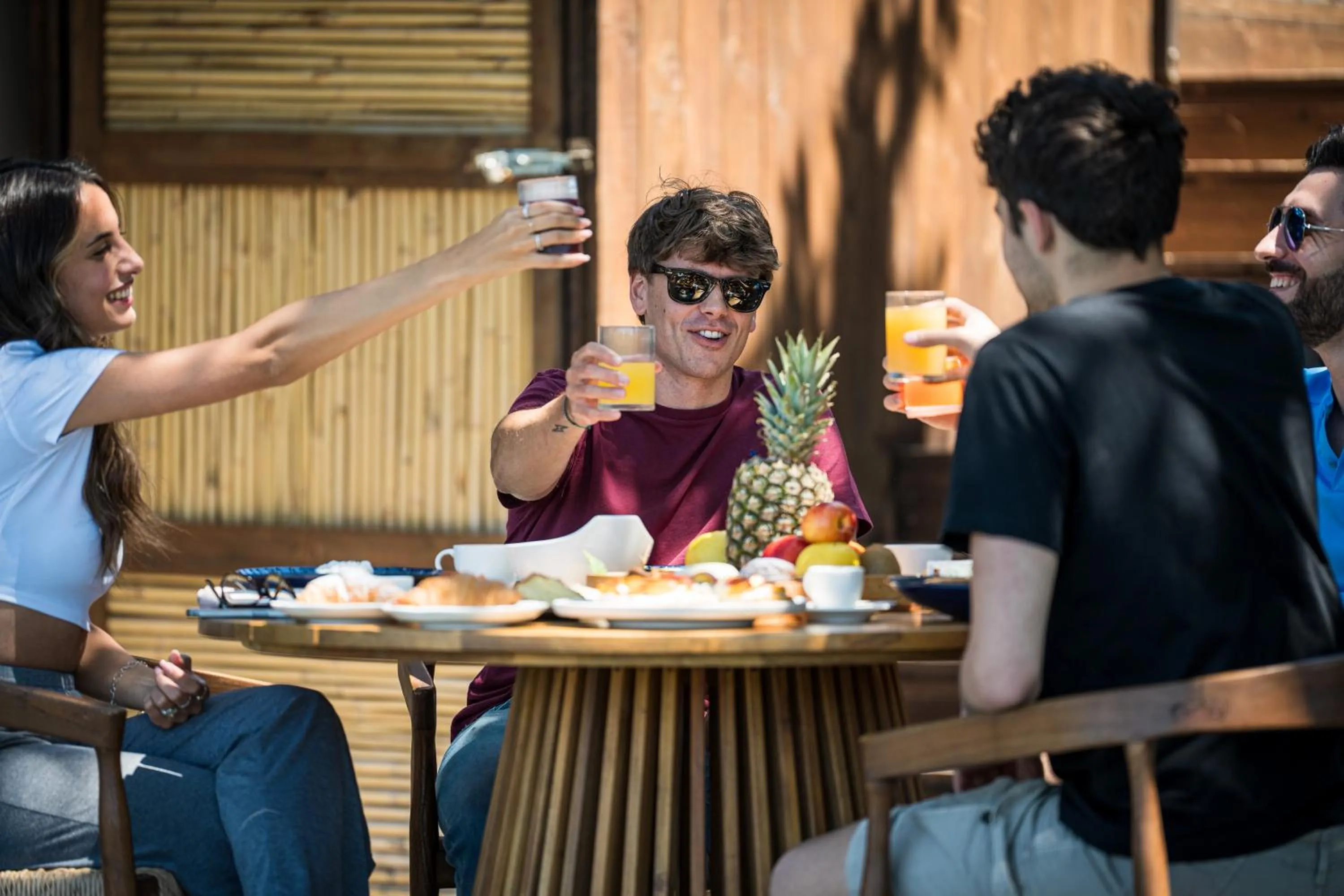 Breakfast in Hang Loose Cottage Hotel & Resort 4 stelle Gizzeria Calabria