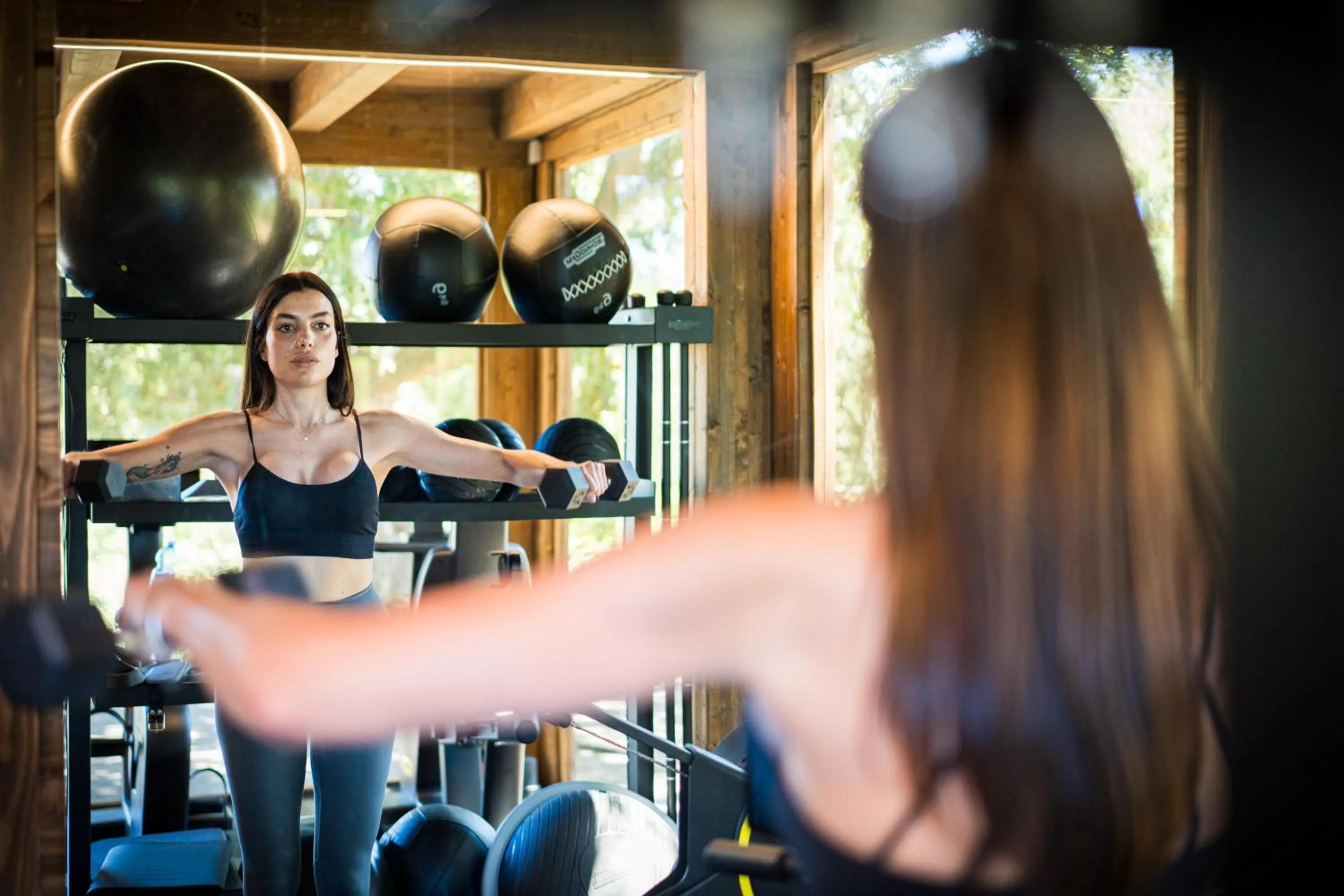 Fitness centre/facilities in Hang Loose Cottage Hotel & Resort 4 stelle Gizzeria Calabria