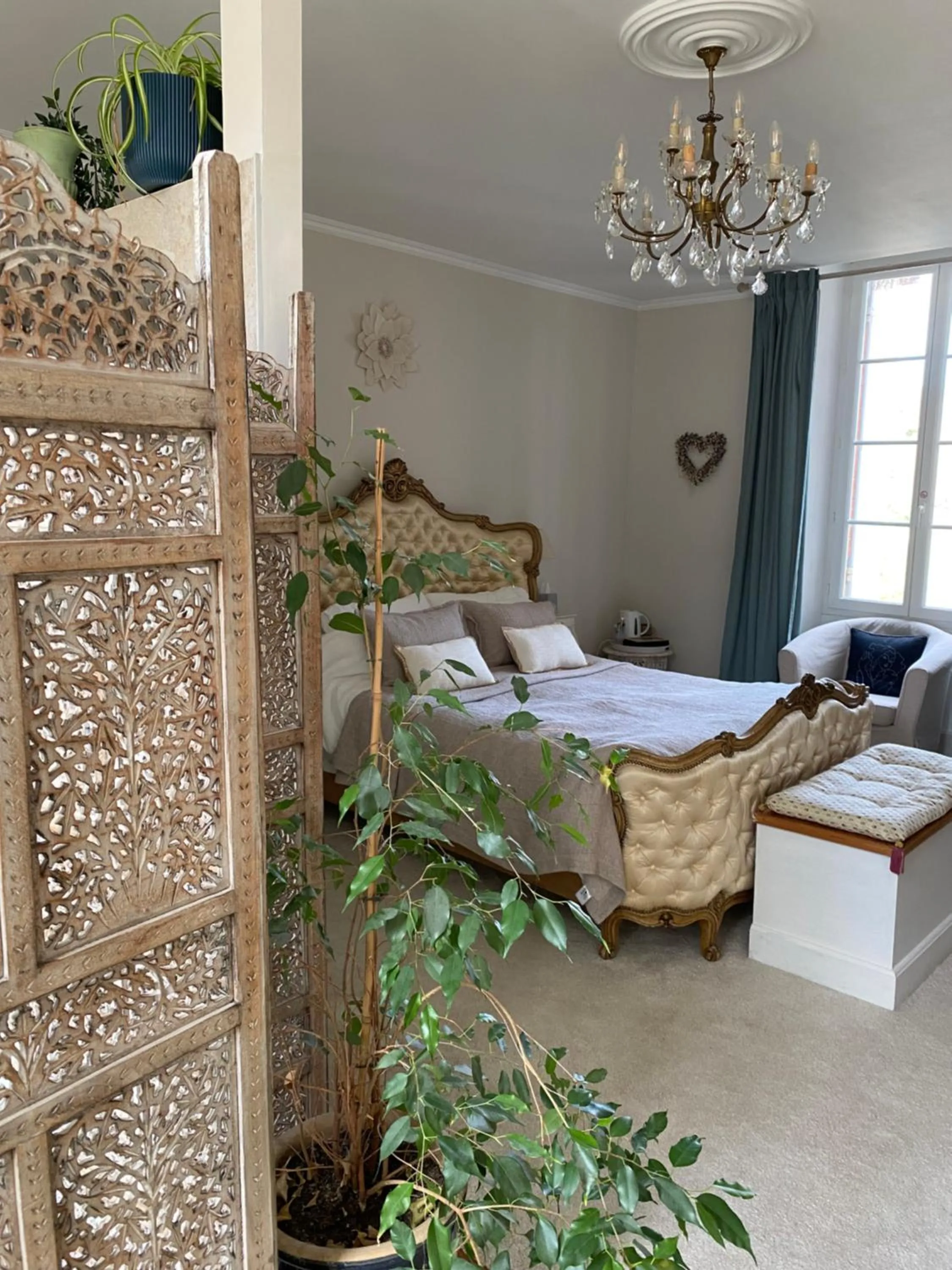 Bed in La Maison 64 Chambre D'Hôtes